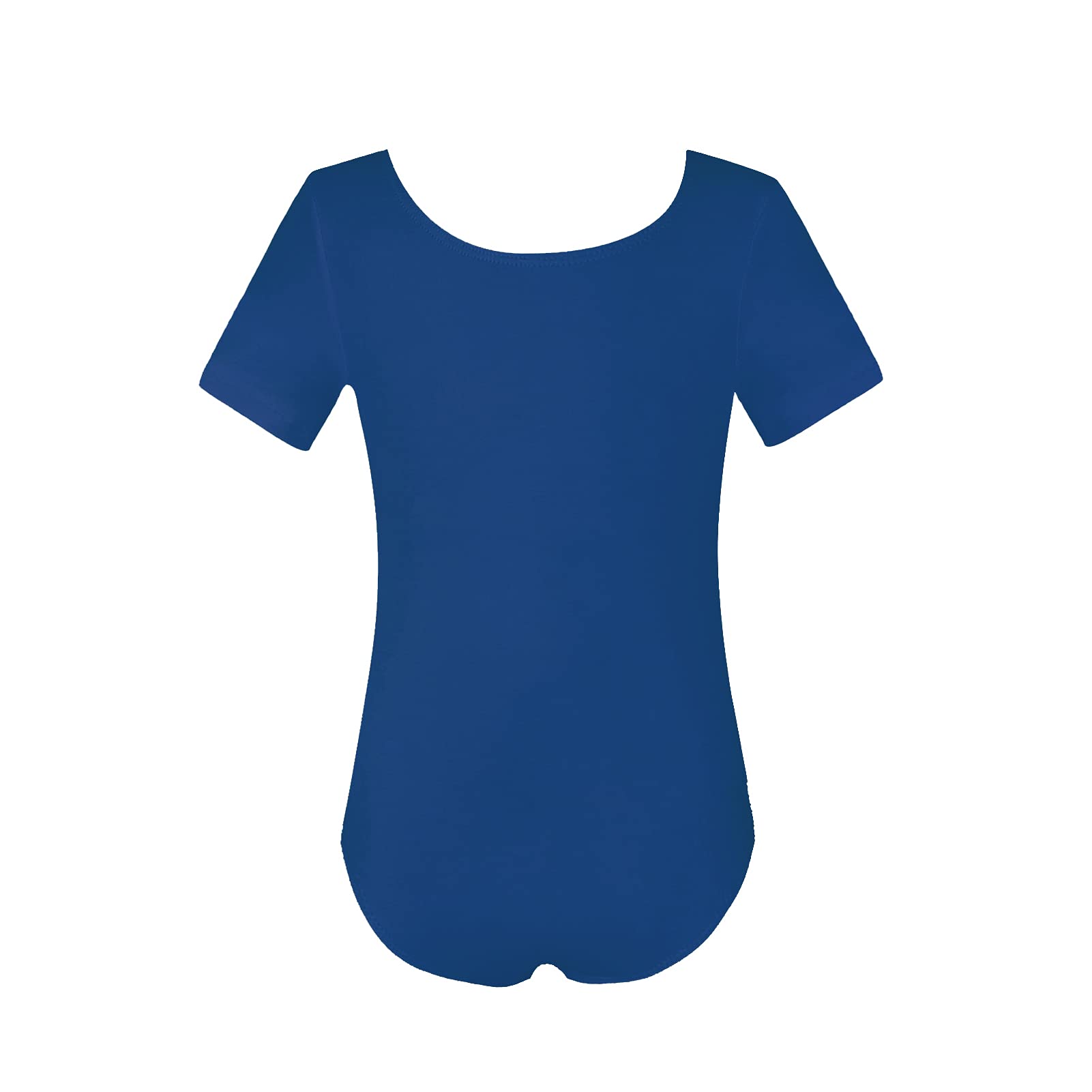 Phineein Girls Short Sleeve Team Basic Leotards for Kids - Perfect for Gymnastics, Dance Practice & Performance Costumes