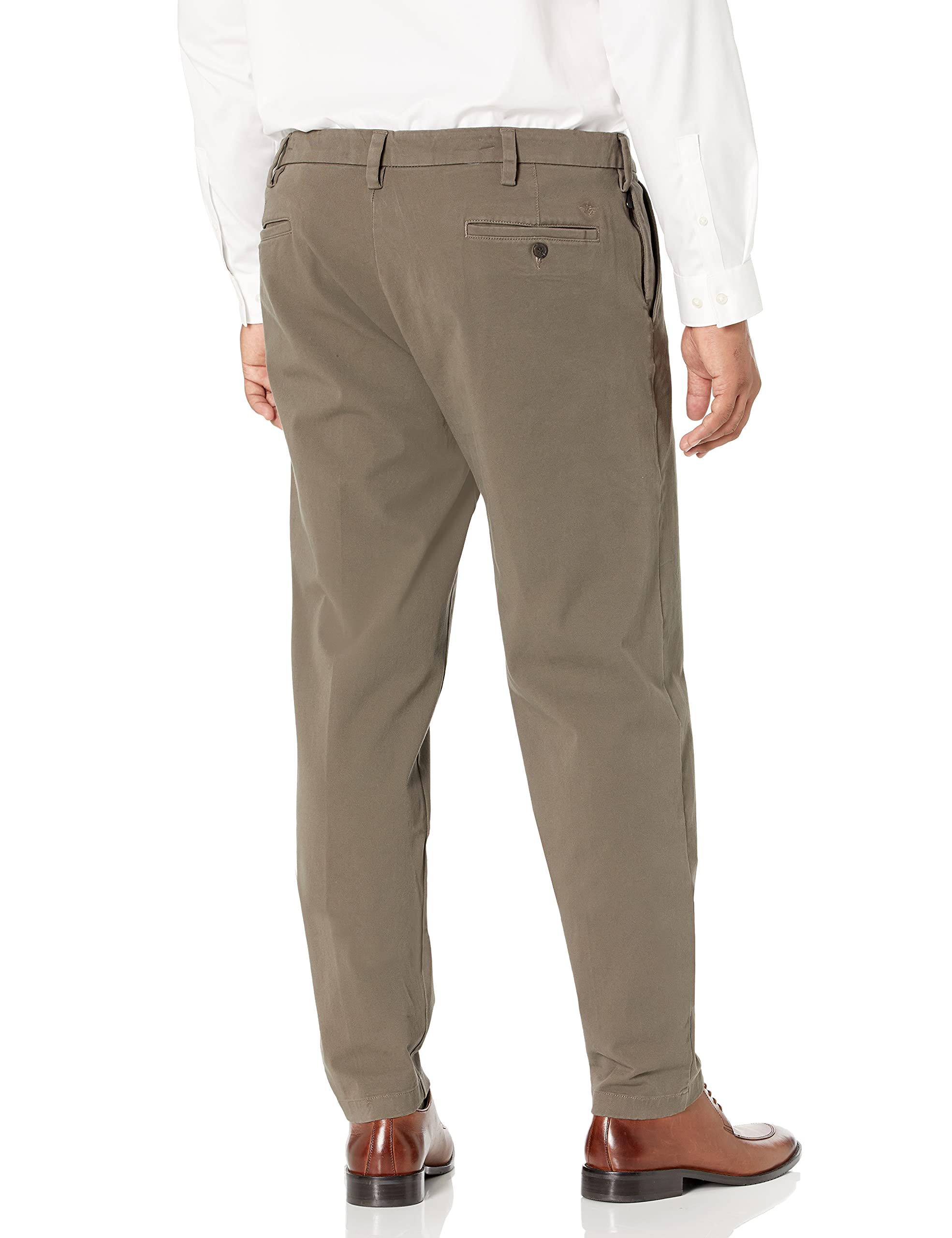 Dockers Men's Straight Fit Workday Khaki Smart 360 Flex Pants - Comfortable Office & Casual Wear (Regular & Big & Tall Sizes) for Business Professionals & Everyday Use