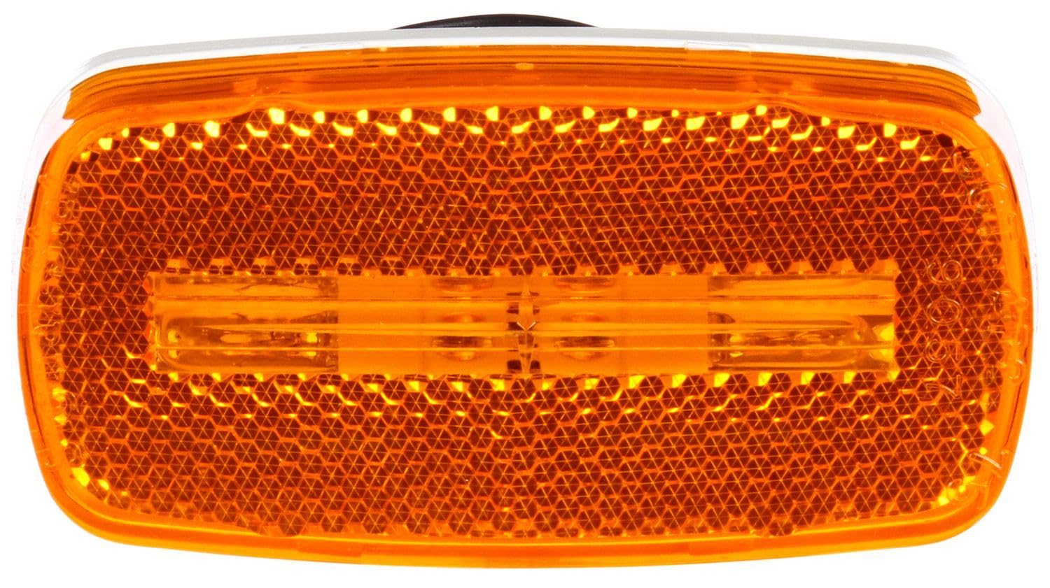 Truck-Lite 1222A LED Reflectorized Marker & Clearance Lamp - Heavy Duty DOT Approved for Trucks, Trailers & Commercial Vehicles - Ideal for Nighttime Visibility & Road Safety