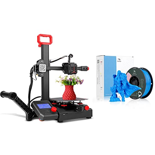 Creality Ender 2 Pro Plus 1 3D Printer with 1.75mm Blue PLA Filament - Perfect for Home DIY Projects, Prototyping & Educational Use