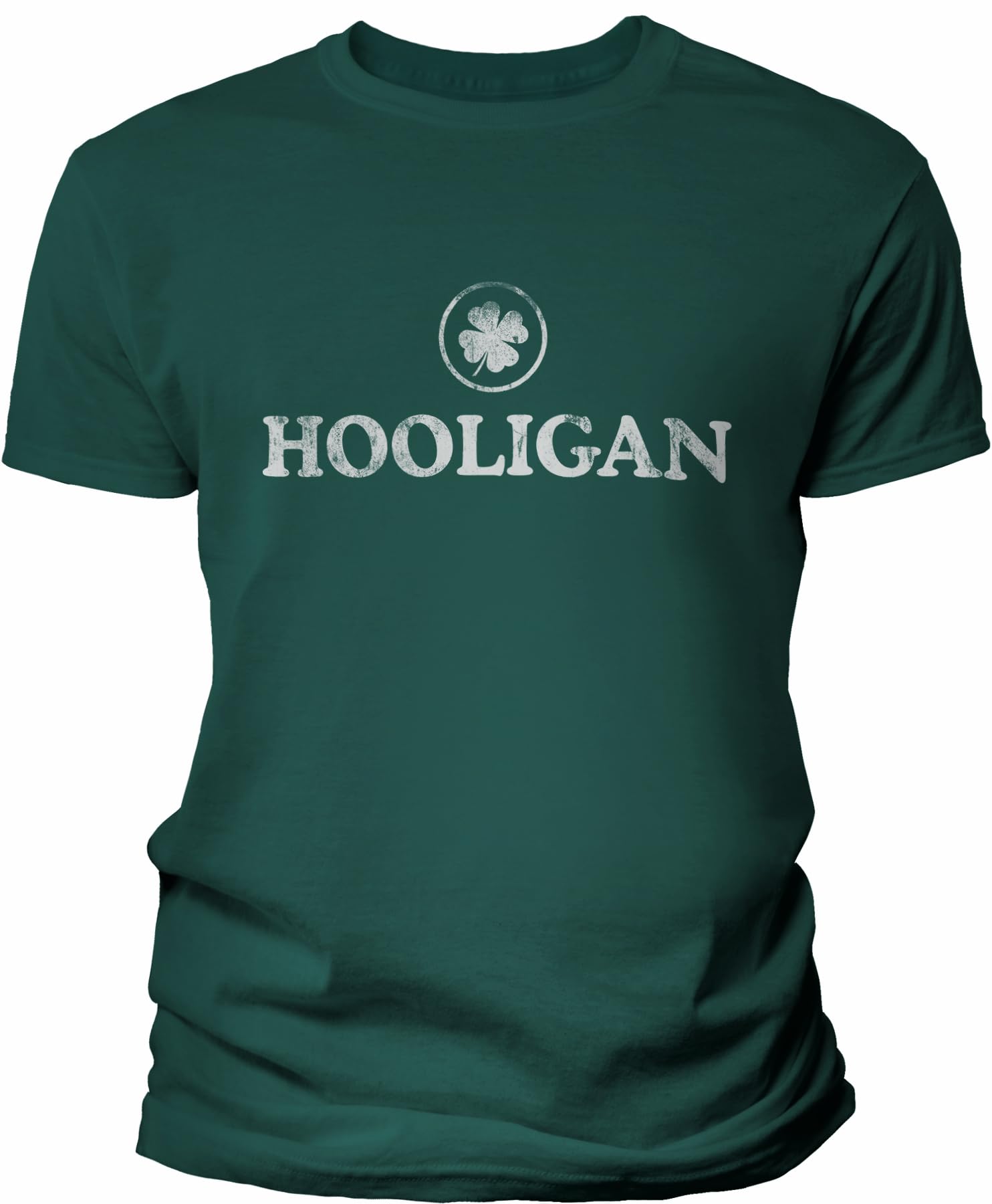 Distressed Vintage St. Patrick's Day T-Shirt - Irish Hooligan Design for Men & Women | Pub Crawl, Irish Festival & Holiday Celebration Outfit
