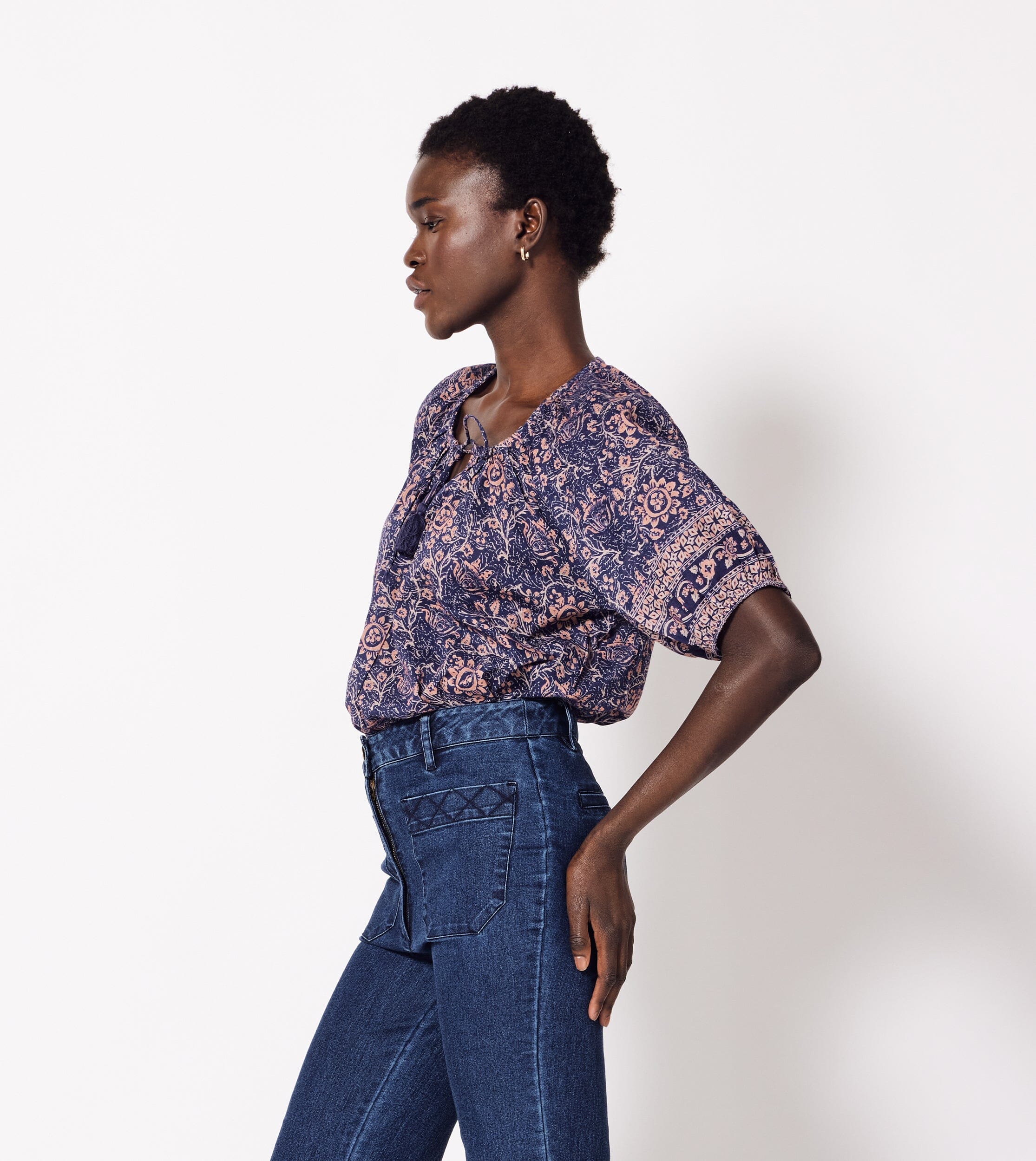 Johana Blouse by Cecil - Women's Elegant Floral Print Top for Casual & Office Wear | Perfect for Spring & Summer Outfits