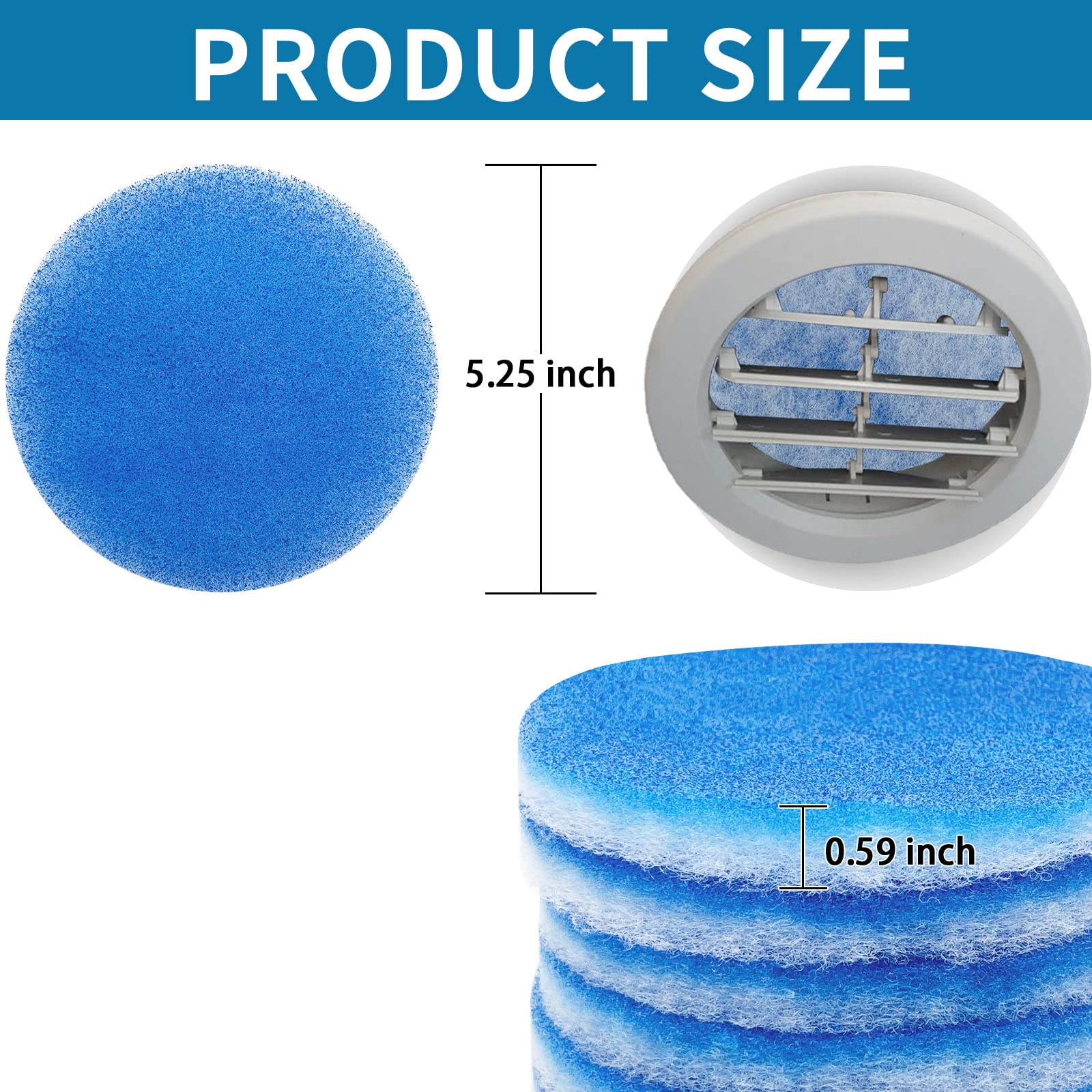RV Air Filter Replacement - 5.25