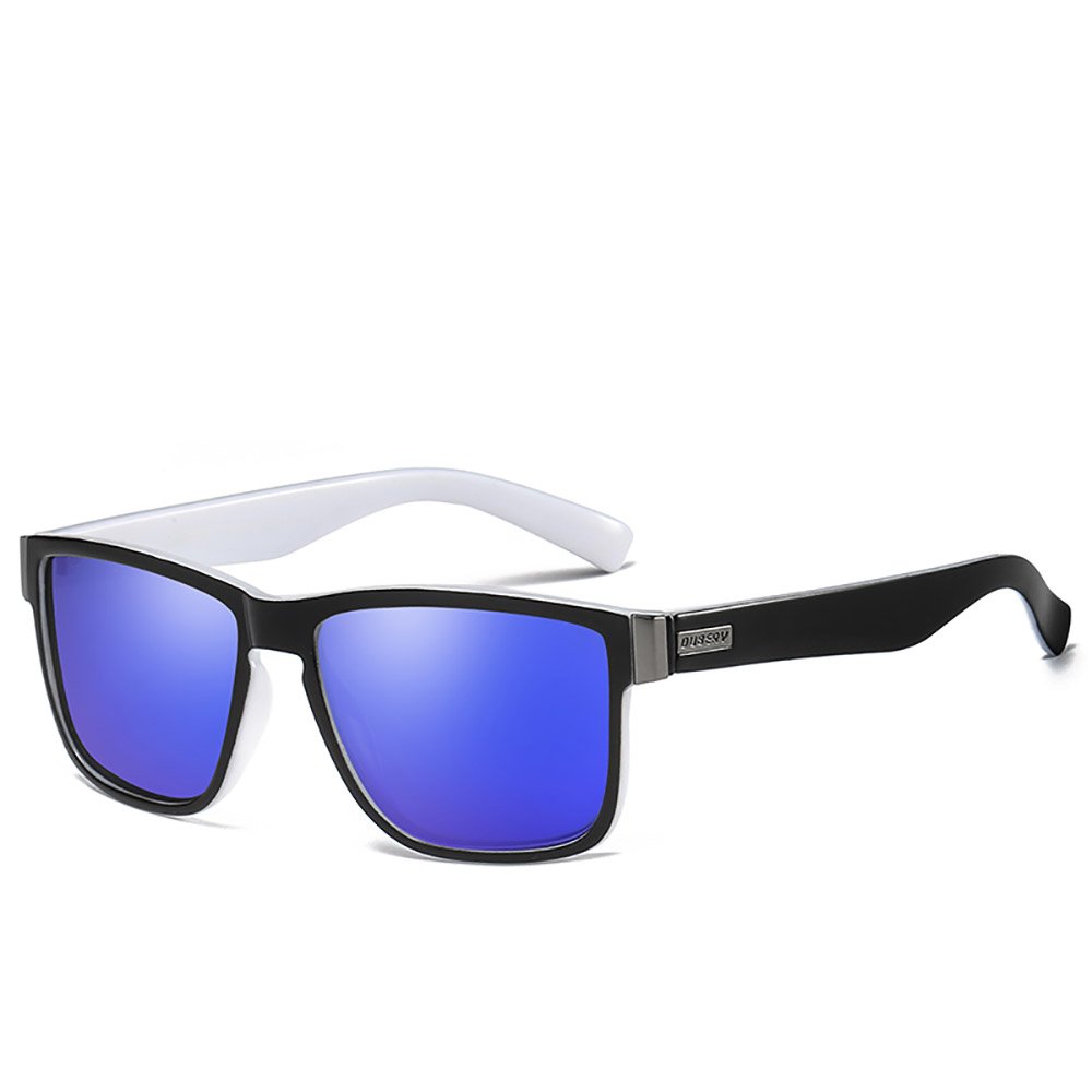 DUBERY Polarized Sunglasses for Men & Women - UV Protection Square Frame Sun Glasses for Outdoor Sports, Driving, Travel, Hiking & Beach Activities