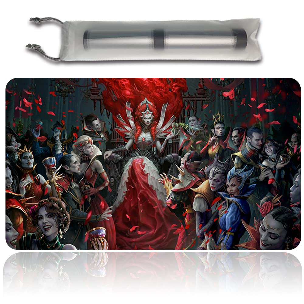 MTG Innistrad Crimson Vow Key Art Playmat - Waterproof Dust-Resistant Magic The Gathering Game Mat with Free Storage Bag | Perfect for MTG Tournaments, Card Game Nights & Collector Displays