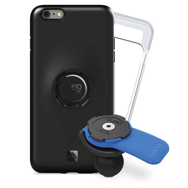 1 Ball Motorcycle Phone Mount Kit - Universal Adjustable Handlebar Holder for iPhone & Smartphones - Perfect for GPS Navigation & Hands-Free Riding