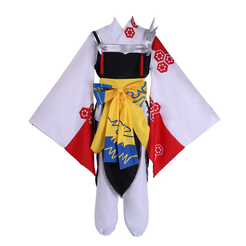 WOSHOW Anime Men's Uniform Cosplay Costume - Japanese Kimono Outfit for Halloween, Cosplay Events & Themed Parties | Perfect for Conventions, Costume Contests & Anime Lovers