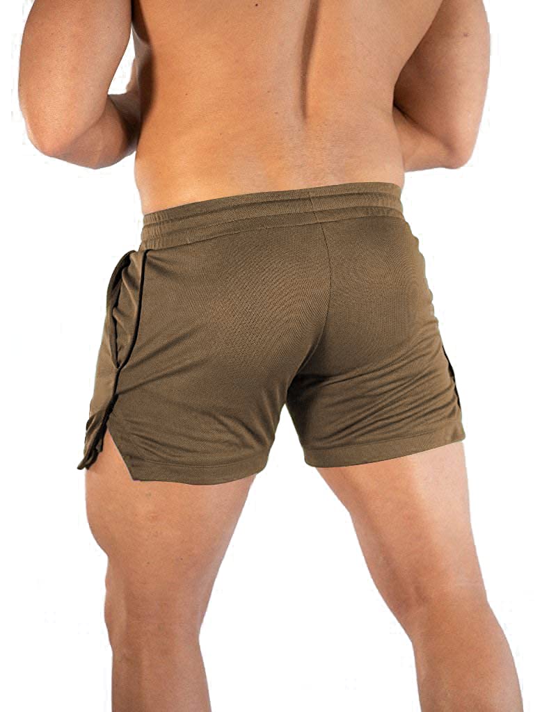 EVERWORTH Men's 5 Inch Inseam Athletic Shorts - Gym Workout, Running & Bodybuilding Shorts with Pockets - Lightweight Quick-Dry Casual Shorts for Sports, Training & Everyday Wear