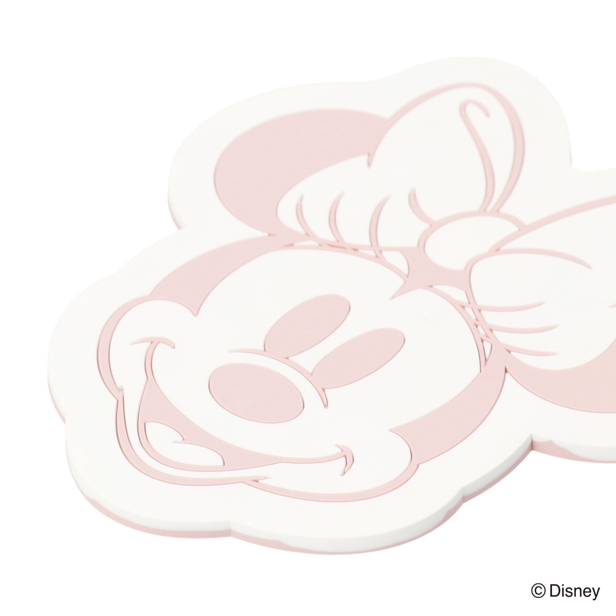 Disney Minnie Mouse Pink Drink Coaster Set - Cute Tableware for Coffee, Tea, and Beverages - Perfect for Home, Office, and Party Use