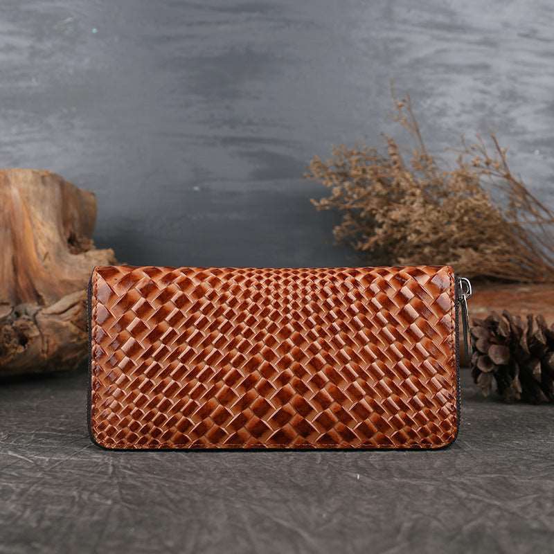 Vintage Leather Wallet for Women - Genuine Leather, RFID Blocking, Slim & Stylish - Perfect for Everyday Use, Travel & Gift Giving