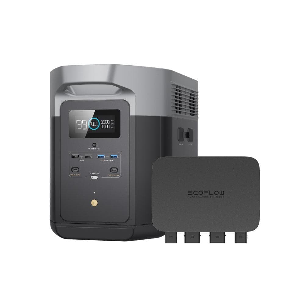 EcoFlow 800W Alternator Charger for RV, Boat & Off-Grid Power - Fast Portable Battery Charging Solution for Camping, Emergencies & Outdoor Adventures