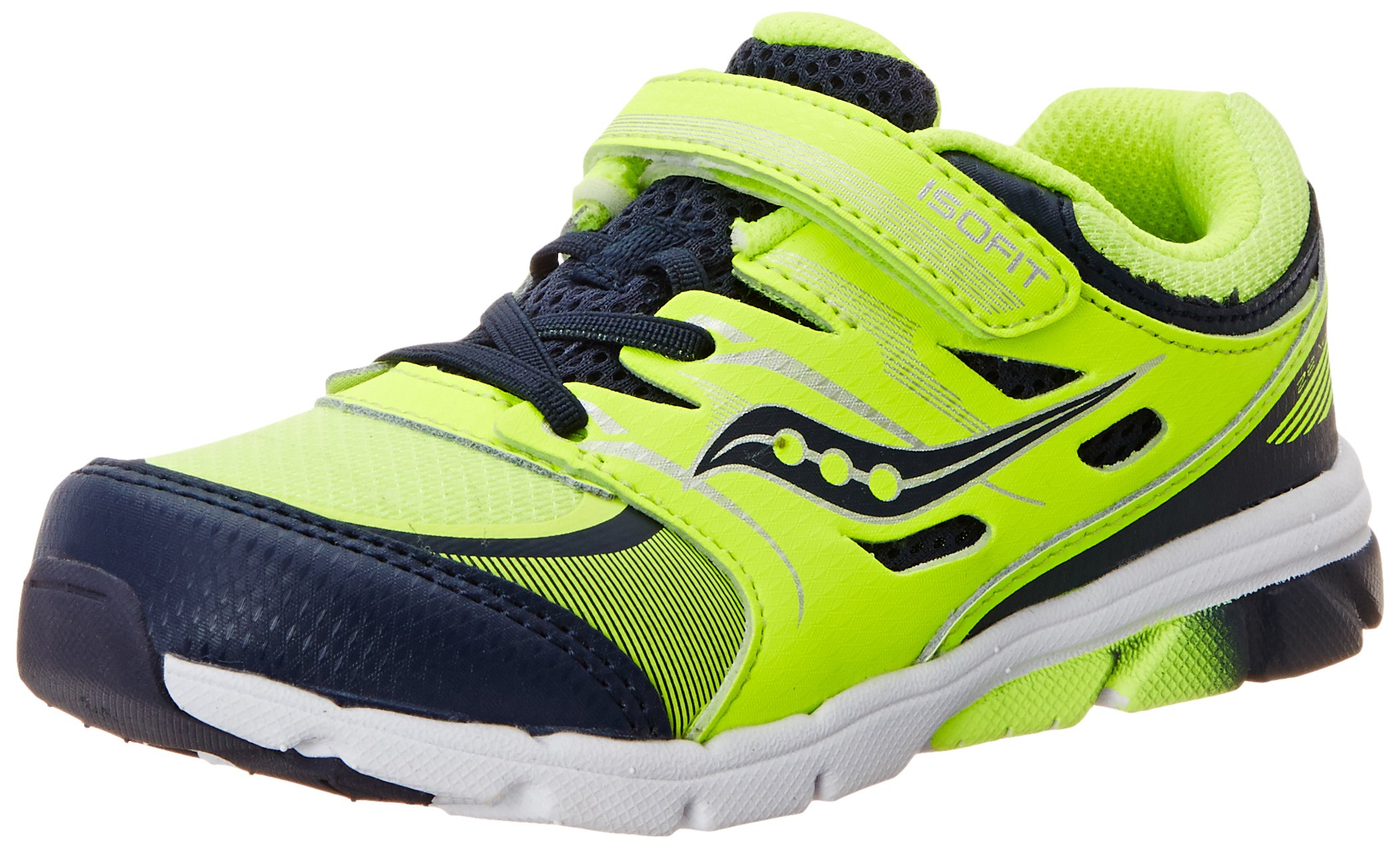 Saucony Zealot Alternative Closure Sneaker for Toddler & Little Kid - Lightweight Running Shoes for Boys & Girls - Perfect for School, Play & Daily Activities