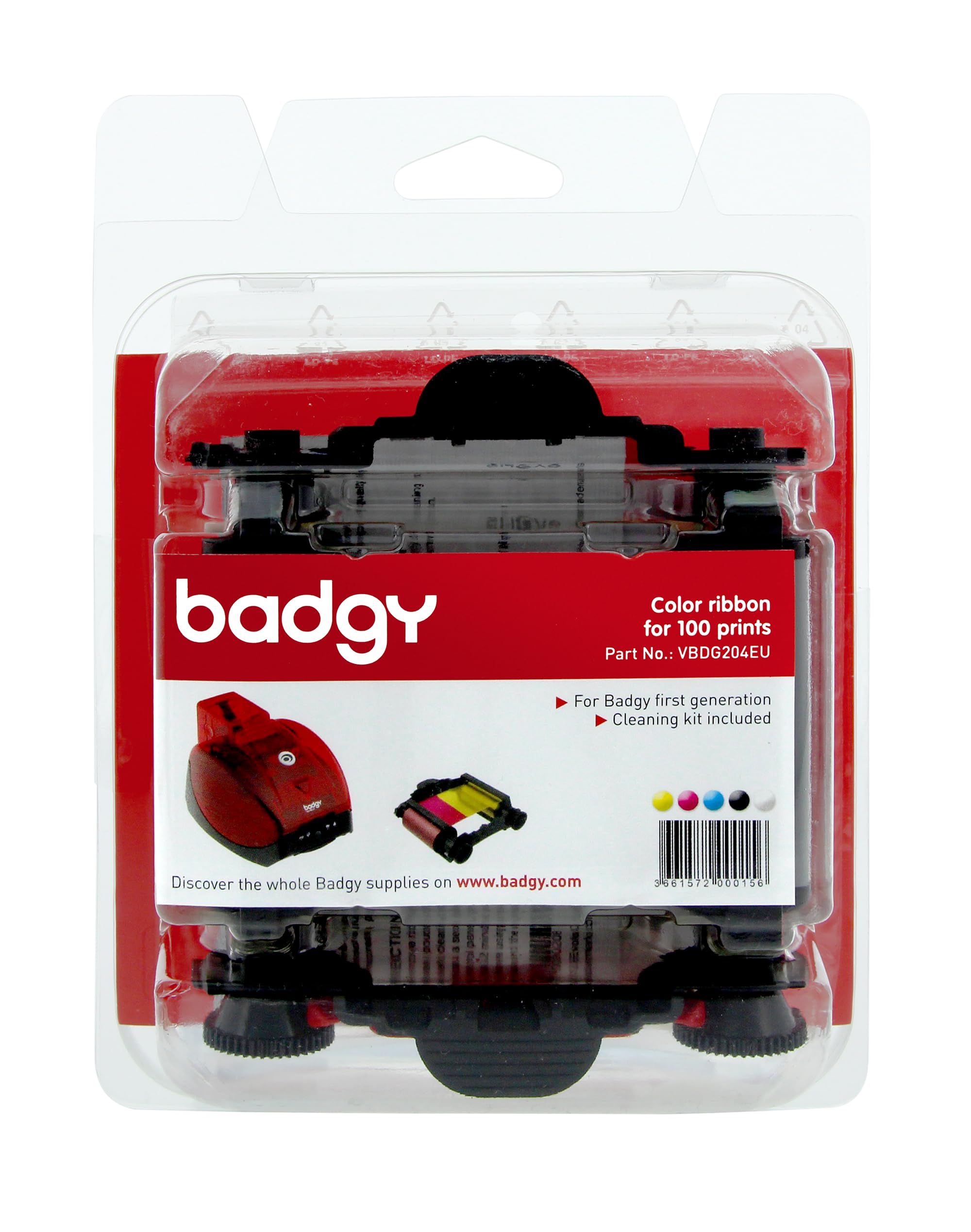 Evolis Badgy Color Ribbon - Premium ID Card Printer Ribbons for Schools, Offices & Events | High-Quality Printing Supplies