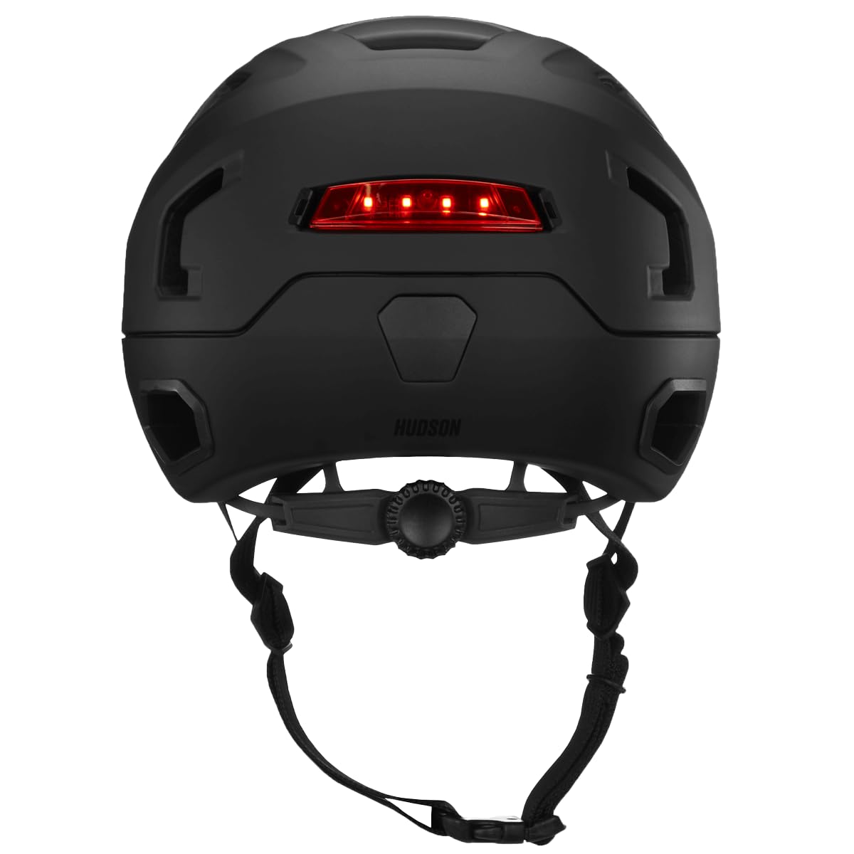 Bern Hudson Commuter Bike Helmet with MIPS Technology - Certified for E-Bikes & Cycling Safety - Integrated LED Rear Light & U-Lock Compatible - Perfect for Urban Commuting & Electric Bike Riders