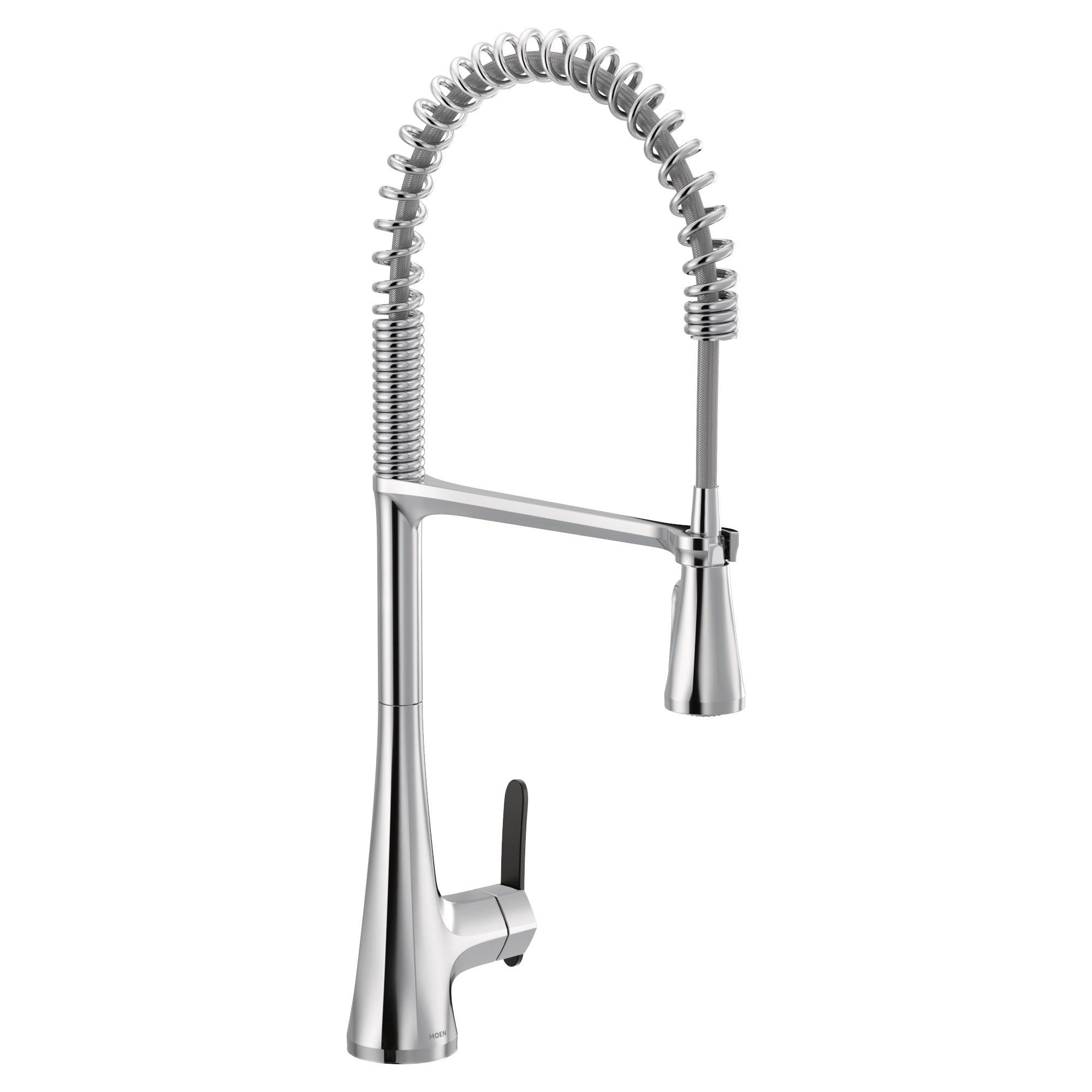 MOEN® Chrome Pre-Rinse Spring Kitchen Pulldown Faucet - Perfect for High-Traffic Restaurants & Home Kitchens