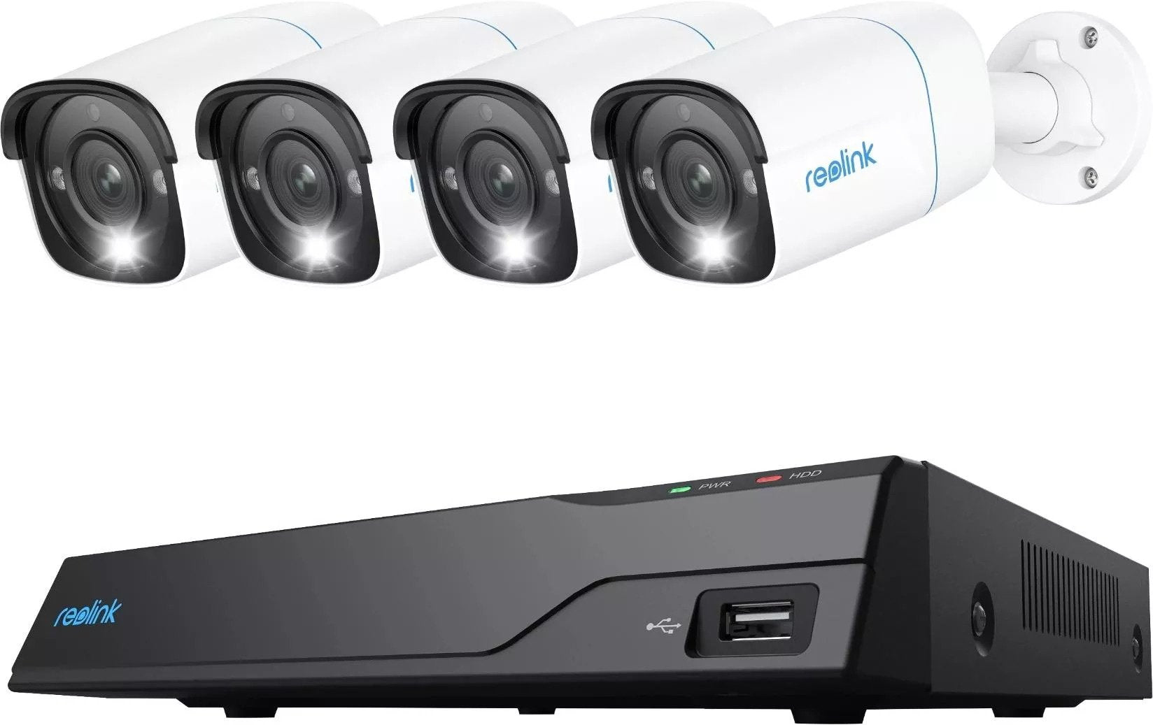 NVS8 5MB4 2TB Security Camera Kit, 5MP HD, PoE, Smart Motion Detection - Ideal for Home & Business Surveillance