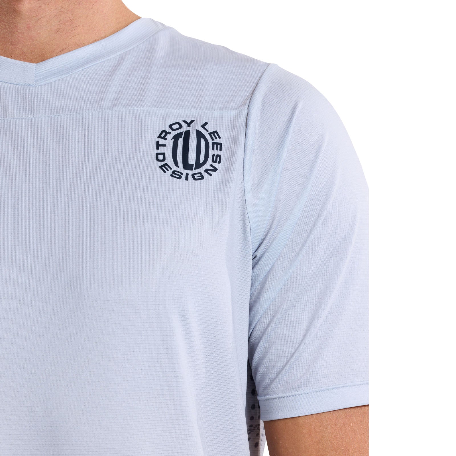 Skyline Short Sleeve Jersey Radioscape Mist - Breathable Athletic Shirt for Men & Women - Perfect for Running, Cycling & Outdoor Sports