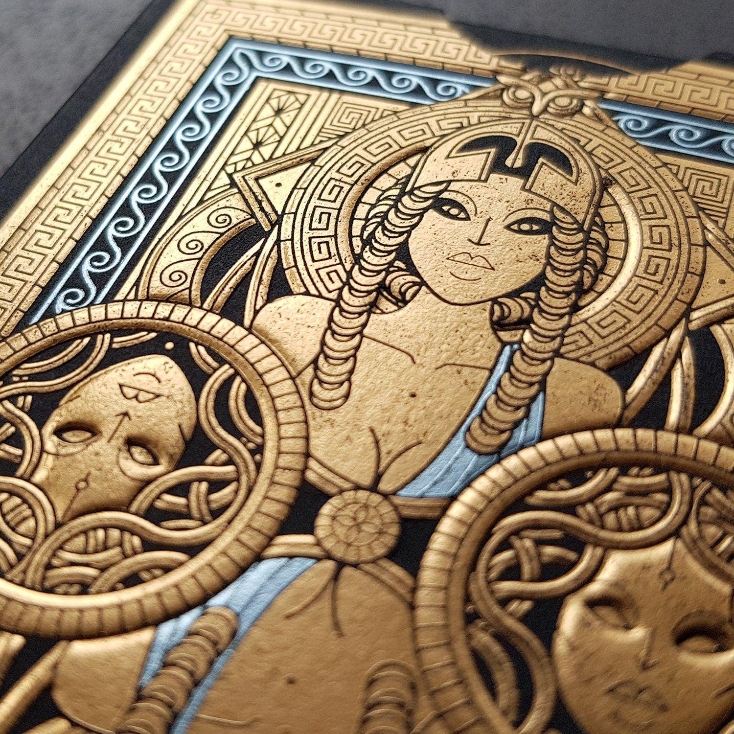 Odissea Minerva Playing Cards by Thirdway Industries - Premium Collectible Deck for Cardistry, Magic Tricks & Poker Games