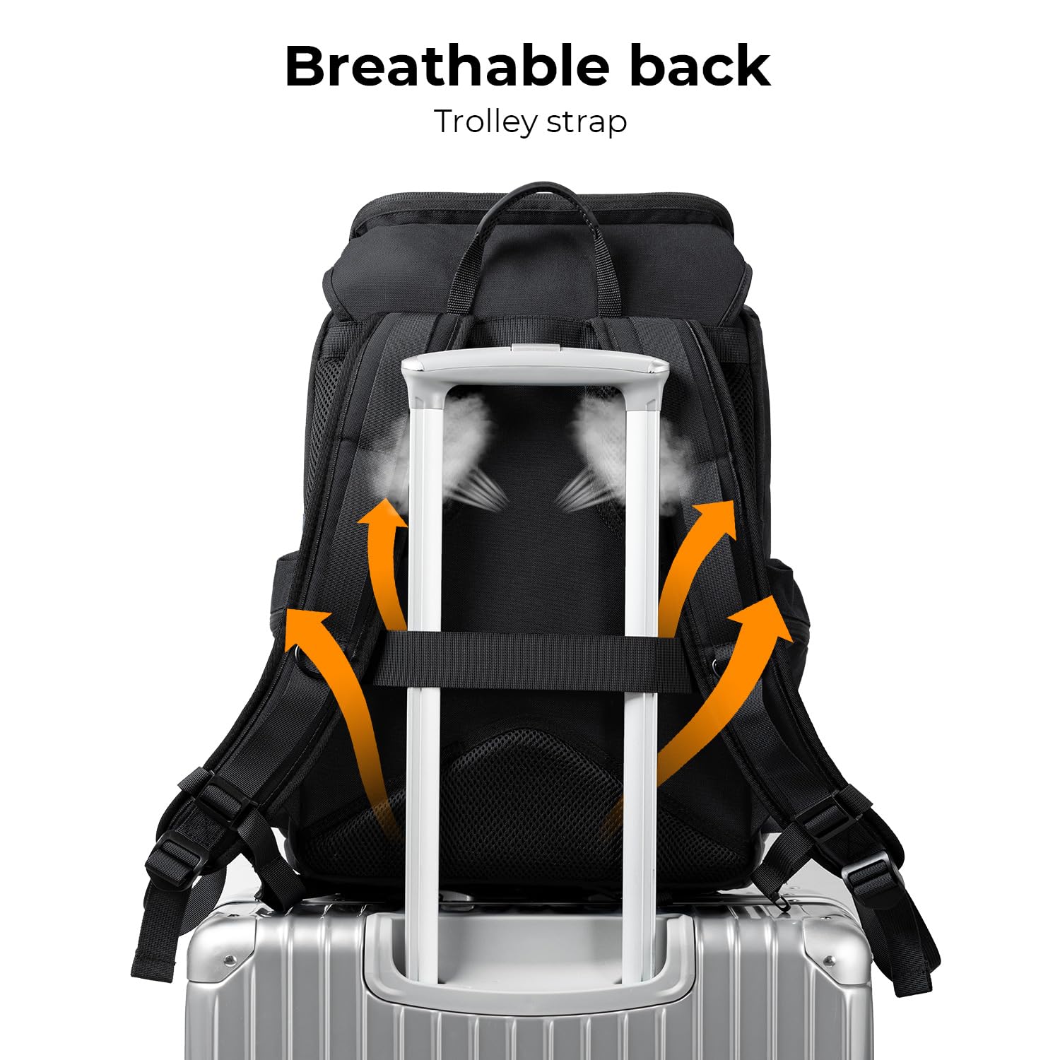 K&F Concept Professional DSLR SLR Camera Backpack - Hard Shell Waterproof Photography Bag with 15.6