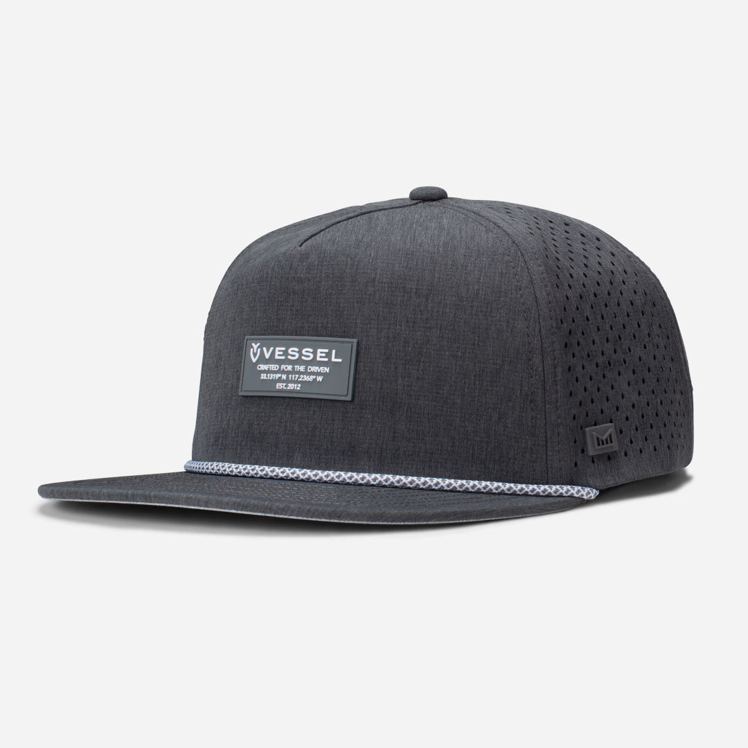 Vessel x Melin Coronado Hydro Hat - Waterproof & Breathable Performance Hat for Outdoor Activities, Golf, Hiking, and Running