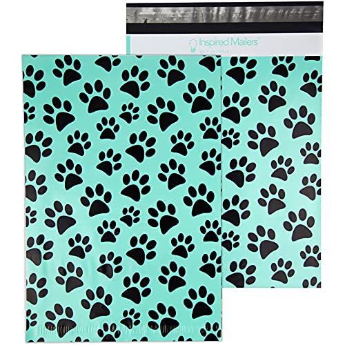 Paw Prints (Aqua)