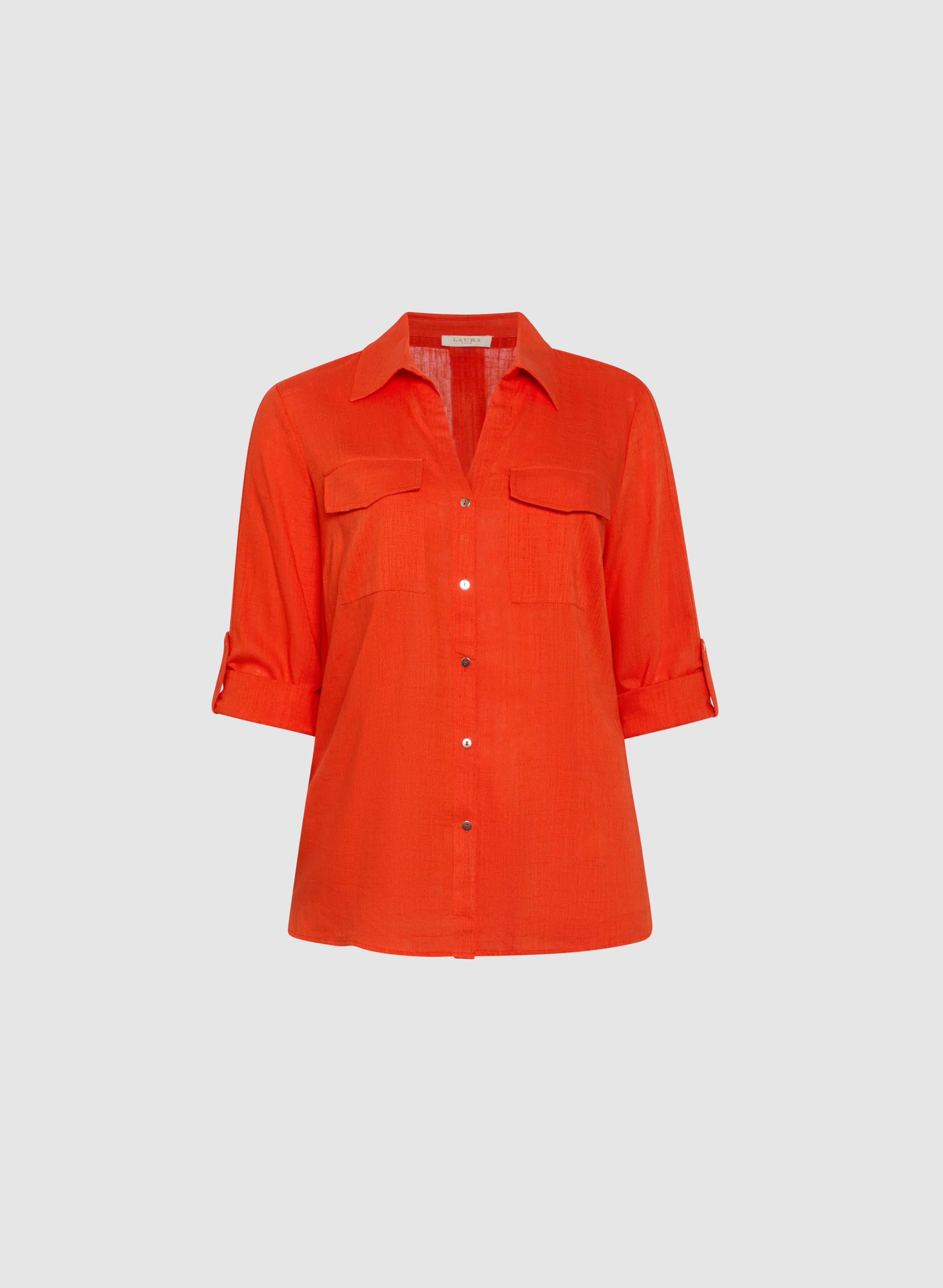 Stylish Women's Button Down Blouse - Casual & Office Wear - Perfect for Work, Dating & Everyday Outfits