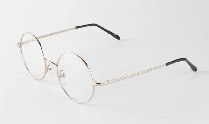 Brightzone Women's Full Rim Round Alloy Eyeglasses 74546 - Stylish Lightweight Metal Frame Glasses for Women, Perfect for Reading, Working & Everyday Use