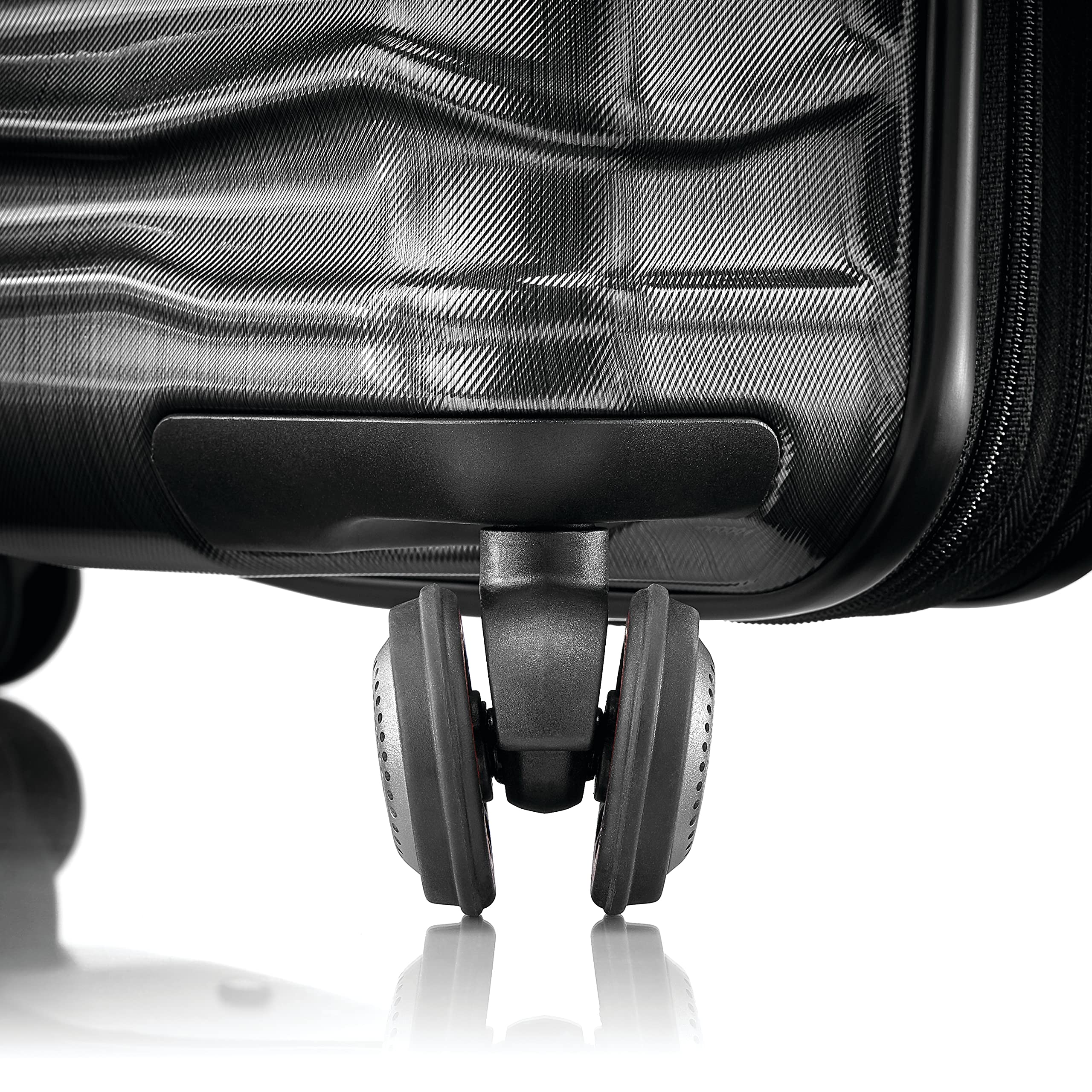 Samsonite Stryde 2 Hardside Expandable Luggage with Double Spinner Wheels | Carry On Spinner Suitcase | Brushed Graphite | Perfect for Business Travel & Weekend Getaways