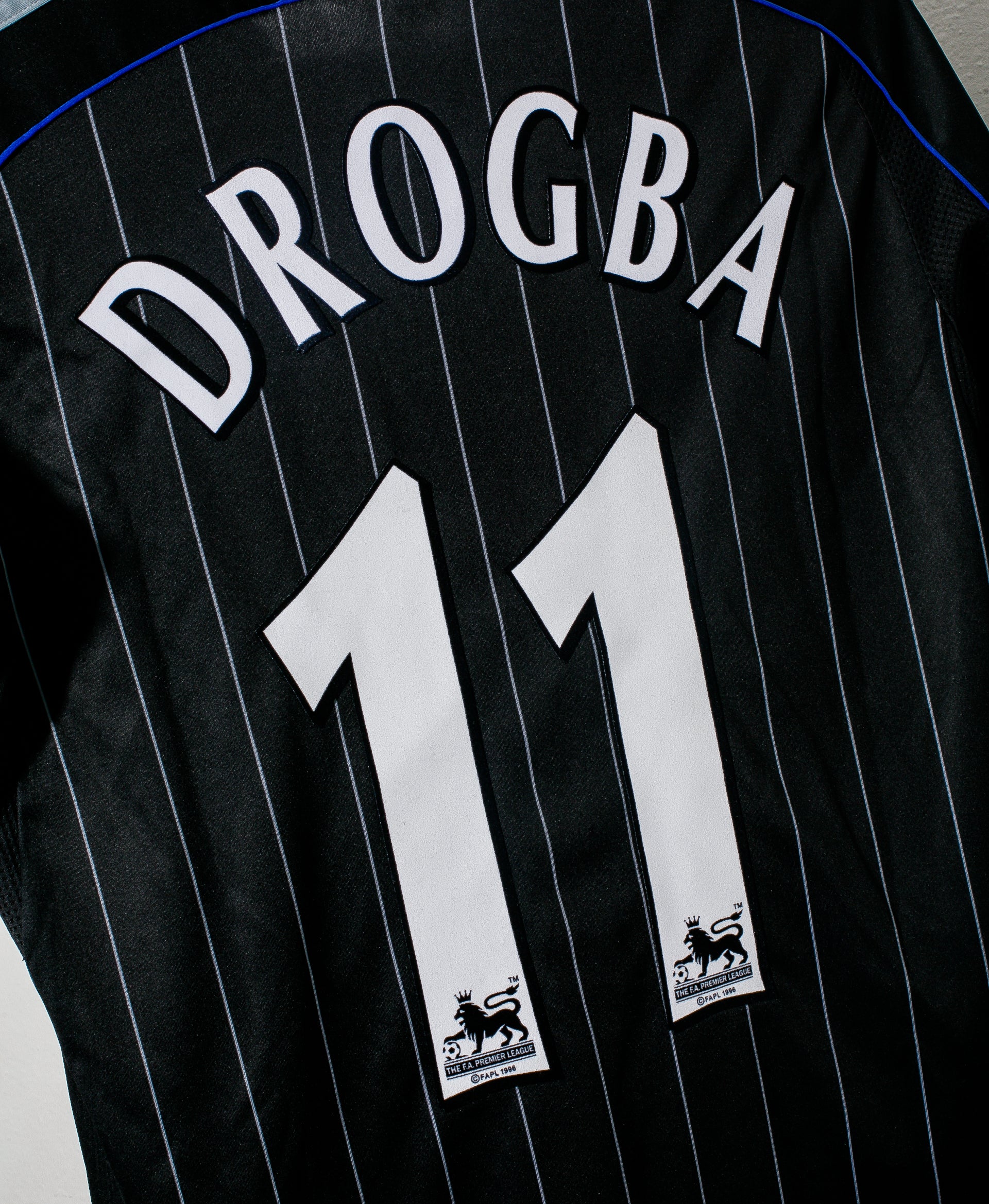 2006 Chelsea FC Third Jersey #11 Didier Drogba - Authentic Soccer Shirt (Size S) - Perfect for Match Days, Fan Events & Football Collections