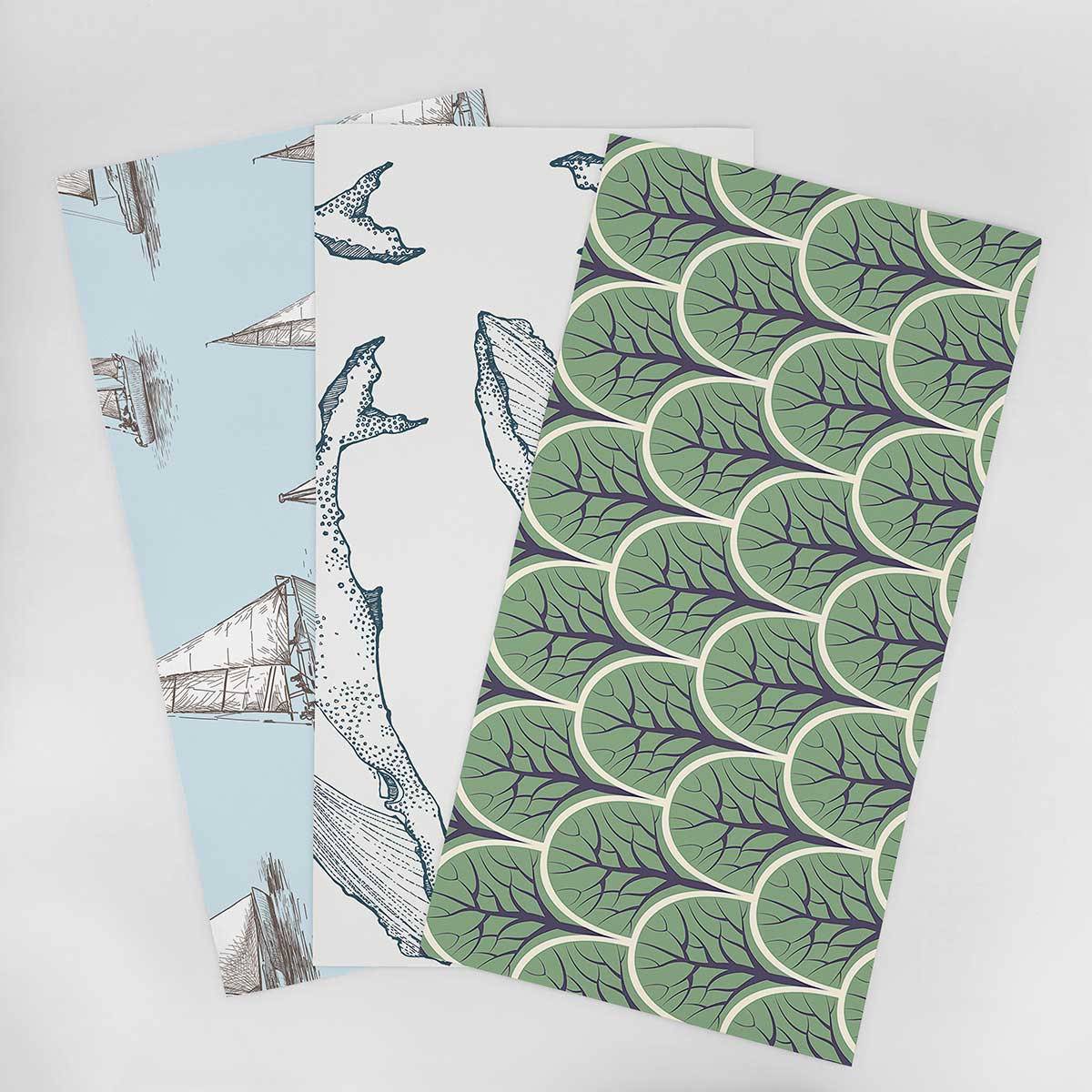 Kids Room Wallpaper Samples - Designer Themed Collection 003 for Nursery, Bedroom & Playroom Decor