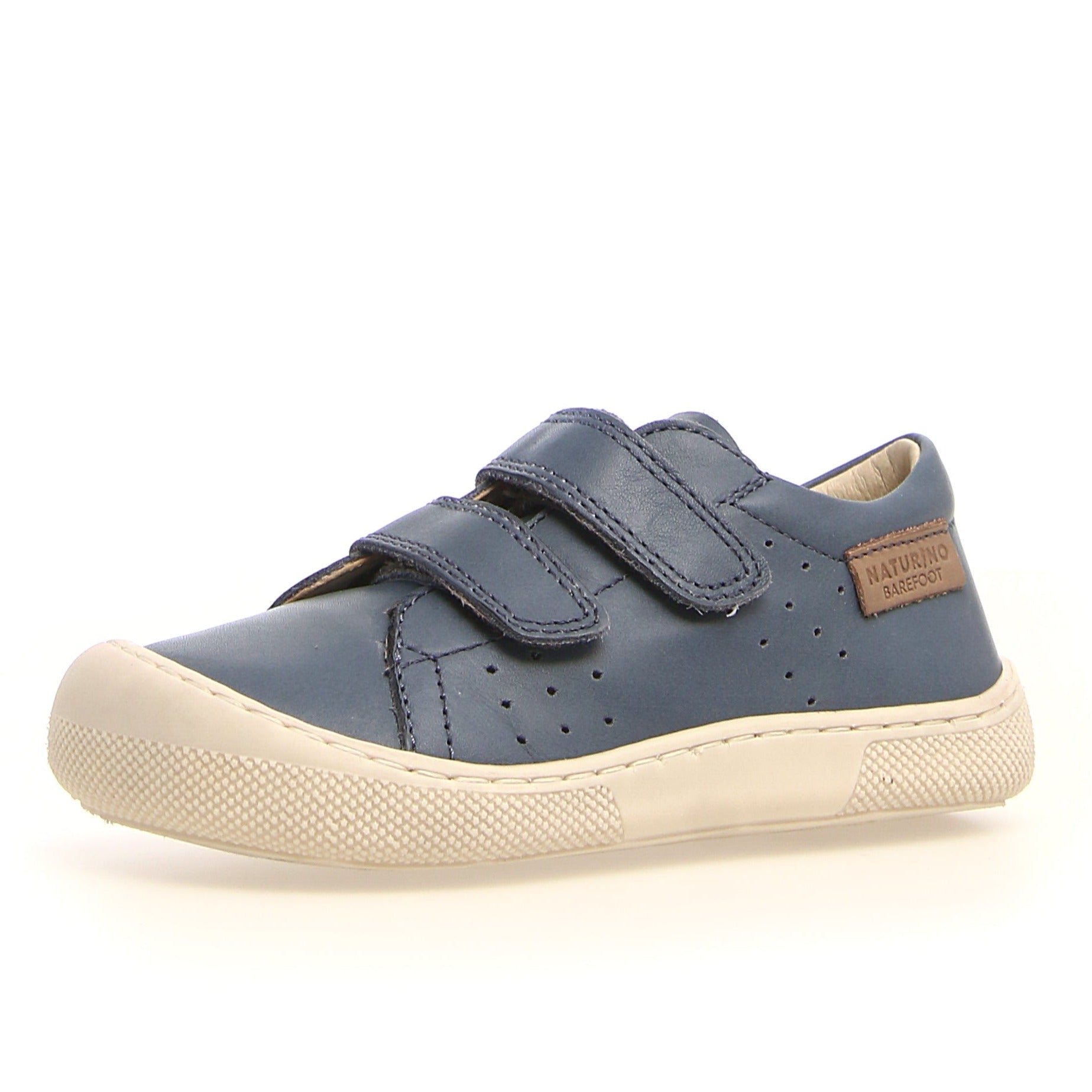 Naturino Bira VL Boys Casual Shoes - Light Blue Sole & Comfortable Design for School, Play & Everyday Wear