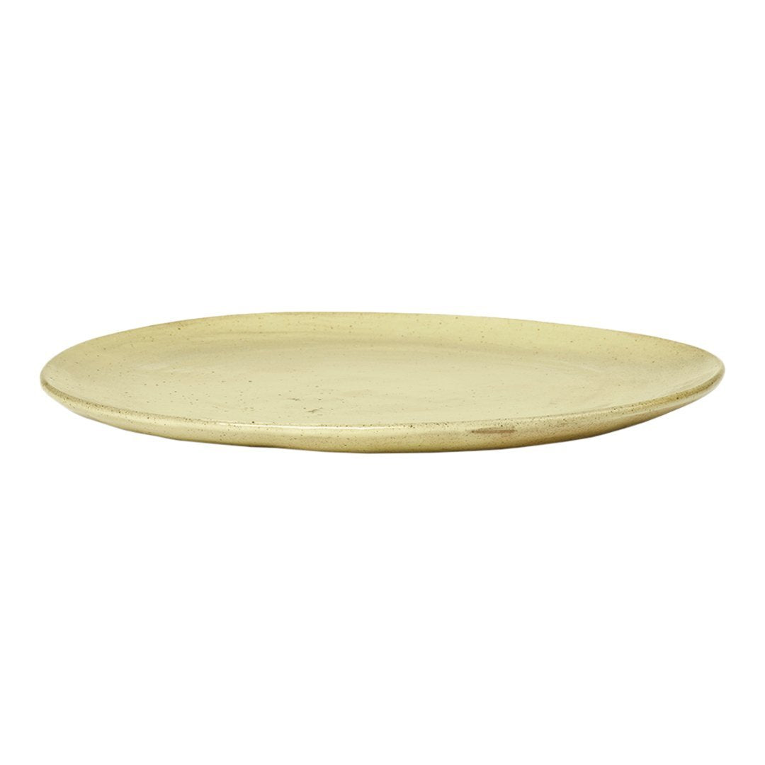 Ferm Living Flow Plate - Minimalist Ceramic Dinner Plate Set for Modern Dining | Perfect for Restaurants, Home Decor & Stylish Table Settings