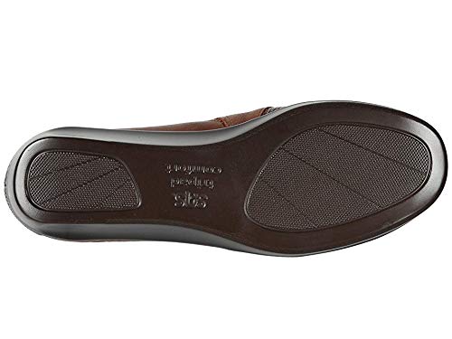 SAS Women's Taylor Comfort Wedge Slip-On Shoes with Tassels - Genuine Leather Upper - Casual & Comfortable Loafers for Walking, Work & Everyday Wear