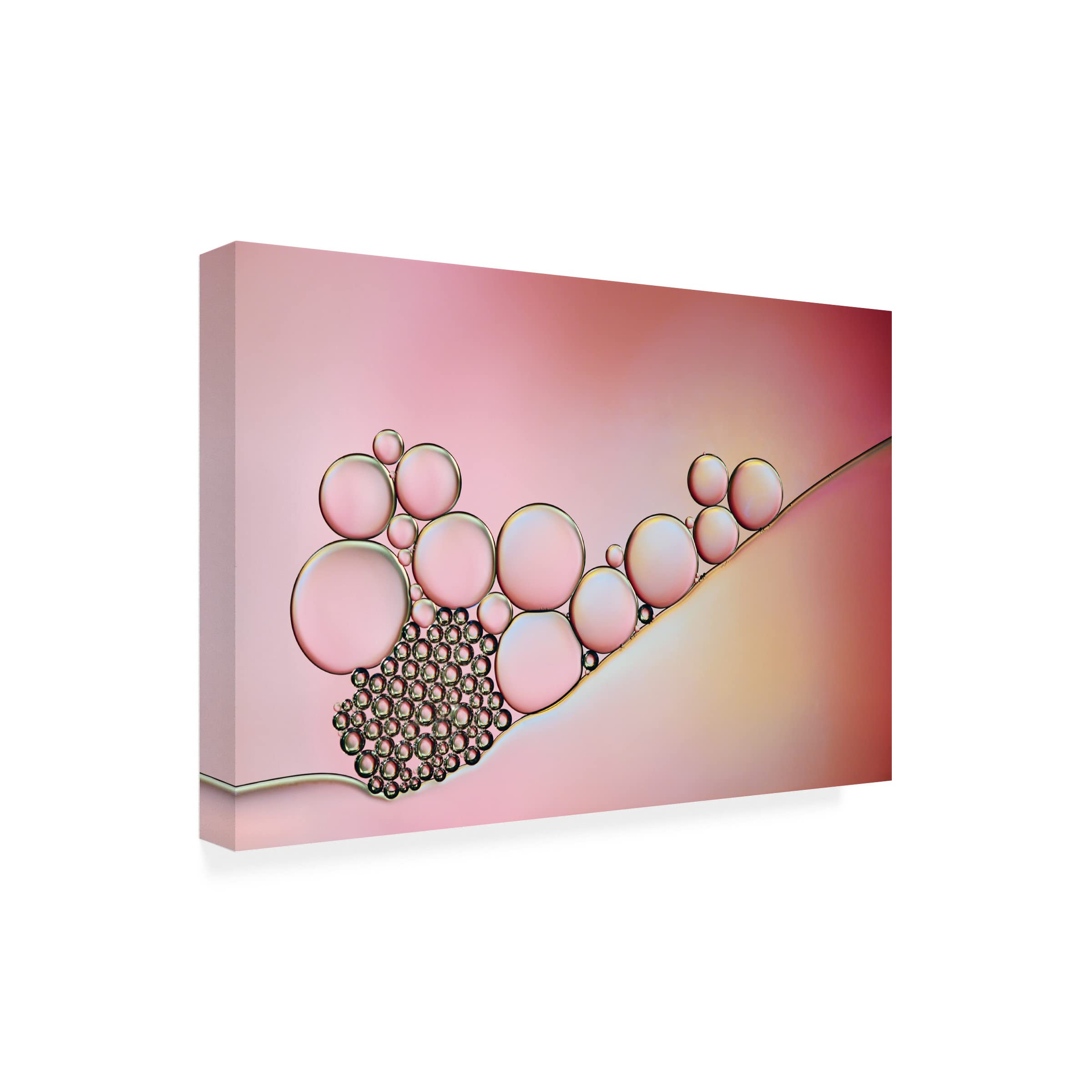 Heidi Westum 'Pearlescent Pastel' Canvas Wall Art - Handmade Modern Home Decor for Living Room, Bedroom & Office - Premium Trademark Fine Art Painting