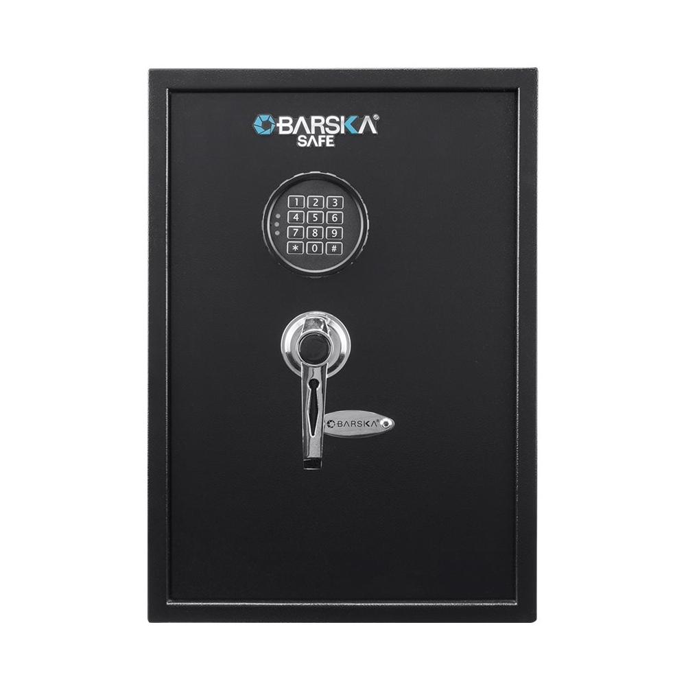 Barska AX13098 1.45 Cubic Foot Large Digital Keypad Security Safe for Home, Office & Gun Storage - Fireproof & Burglar Proof Safe Box for Documents, Jewelry & Valuables