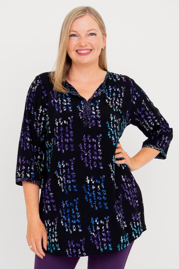 Kary Blouse Women's Fashion Top - Elegant & Grateful Style for Casual Wear, Office & Date Night Outfits