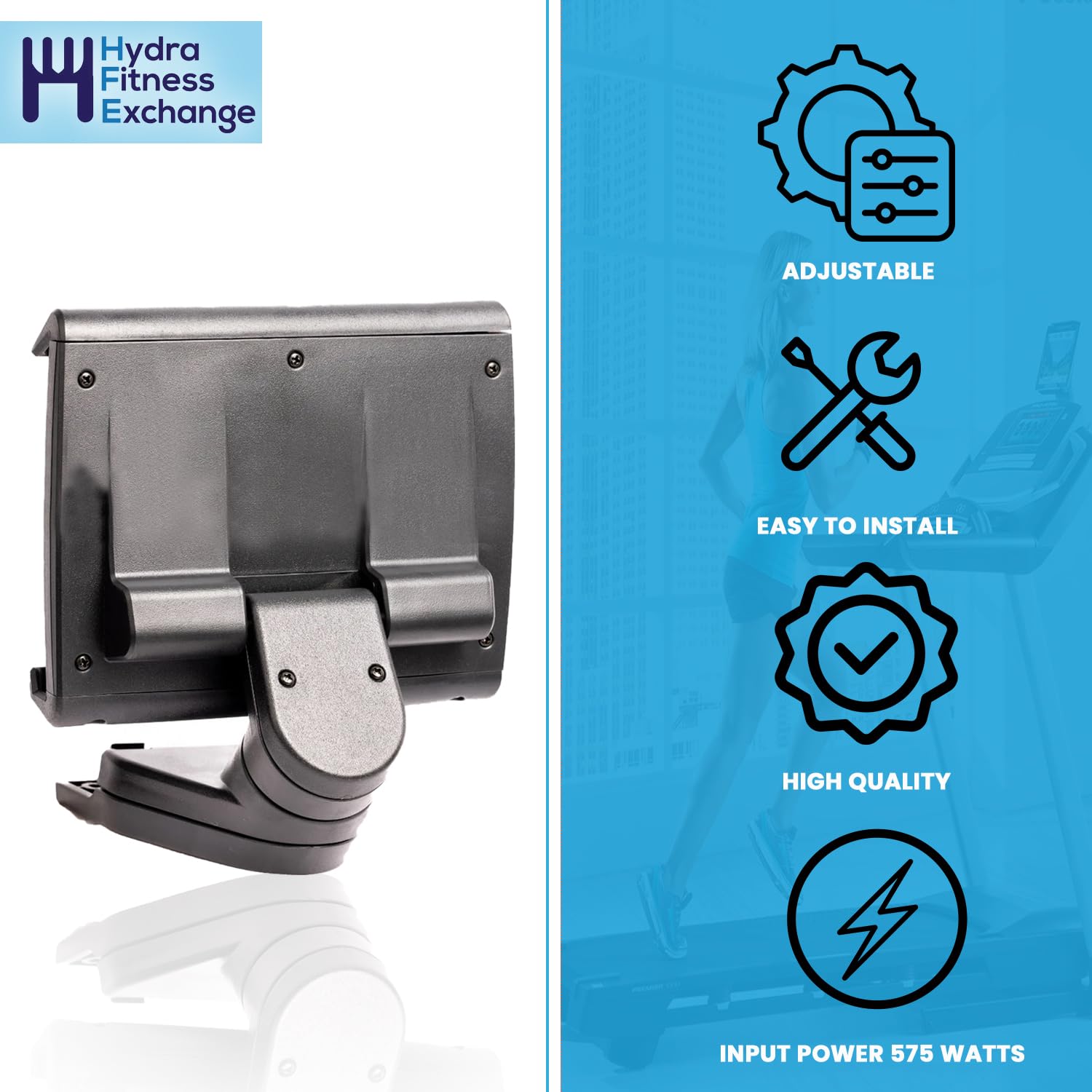 Hydra Fitness Exchange Tablet Holder with Screws 410314 - Compatible with 1750 NTL141190 Treadmill - Perfect for Watching Videos & Tracking Workouts While Running