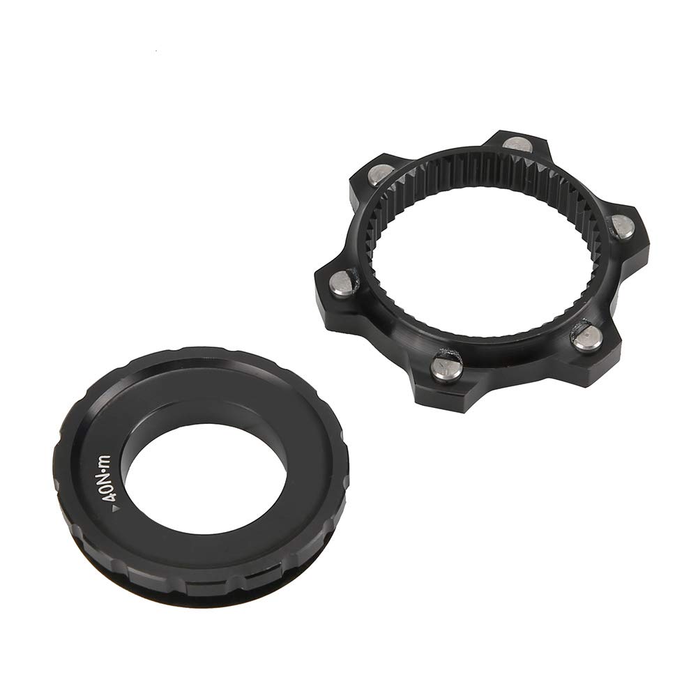 Bicycle Center Lock Adapter - 6 Bolt Disc Brake Rotor Converter for Mountain Bike & Road Bike - Easy DIY Installation Bike Hub Accessory - Perfect for Cycling, Commuting & Off-Road Adventures