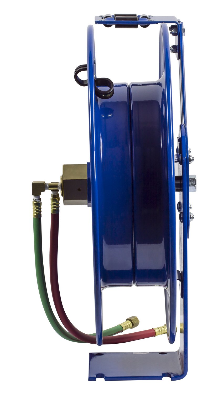 Dual Hose Spring Rewind Reel for Oxy-Acetylene - 1/4