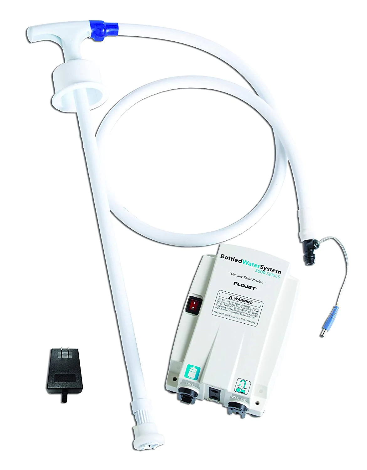 FLO JET BW 5000 Electric Water Pump for 5 Gallon Bottles - Portable Drinking Water Dispenser for Home, Office, Camping & RV Use
