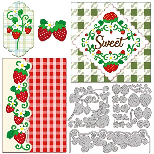 Strawberry Die Cuts