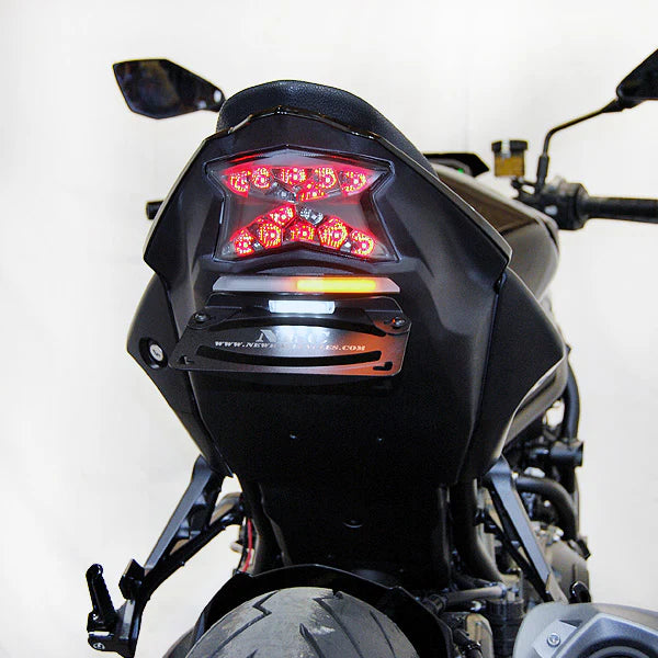 Kawasaki ZH2 Fender Eliminator Kit for 2020-Present Models - Motorcycle Tail Tidy & License Plate Relocator for Clean Rear End Look - Perfect for Street and Track Riding