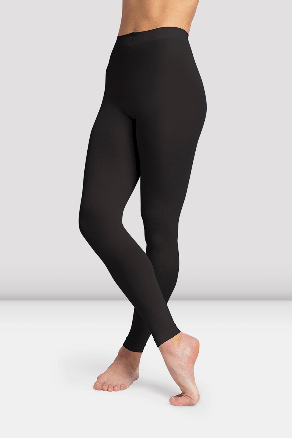 Bloch Girls Contoursoft Footless Dance Tights - Stretchable Ballet & Gymnastics Tights for Kids - Perfect for Dance Class, Yoga, and Performance