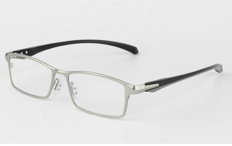 Bclear Men's Titanium Alloy Eyeglasses - Lightweight Flexible Frames with IP Electroplating, Full Rim & Half Rim Options for Work, Reading & Daily Wear