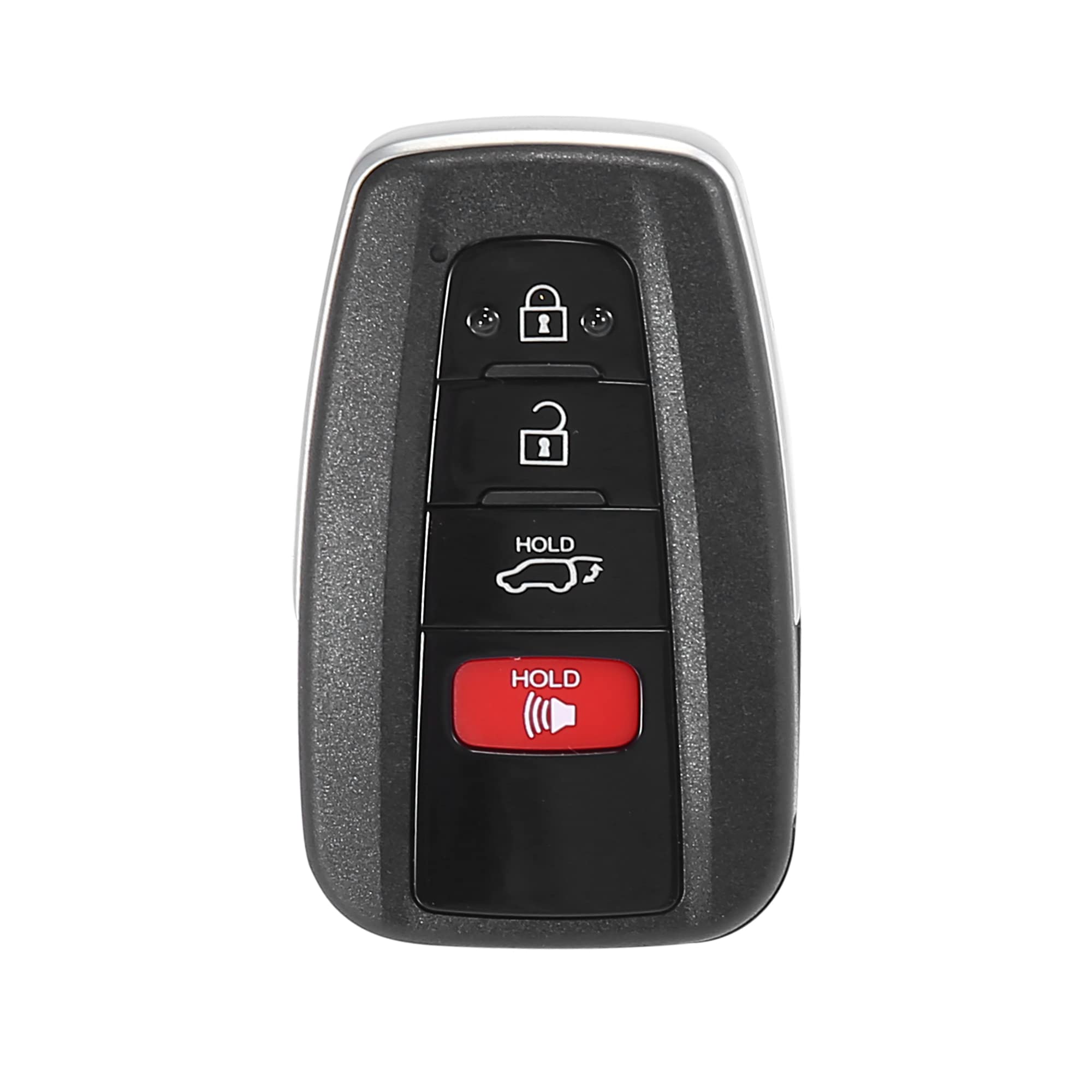 X AUTOHAUX 314.3MHz 8990H-0R030 Replacement Keyless Entry Remote Car Key Fob for Toyota RAV4 2019 2020 2021 - 3 Button Smart Key with Door Key (FCC ID: HYQ14FBC-0351) - Perfect for Key Replacement, Vehicle Access & Security