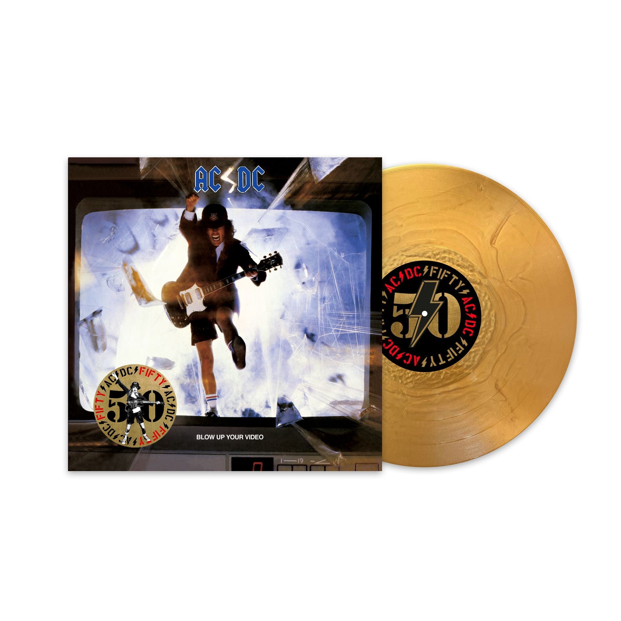 AC/DC Blow Up Your Video Vinyl LP Record - Classic Rock Album for Music Collectors & Party Nights