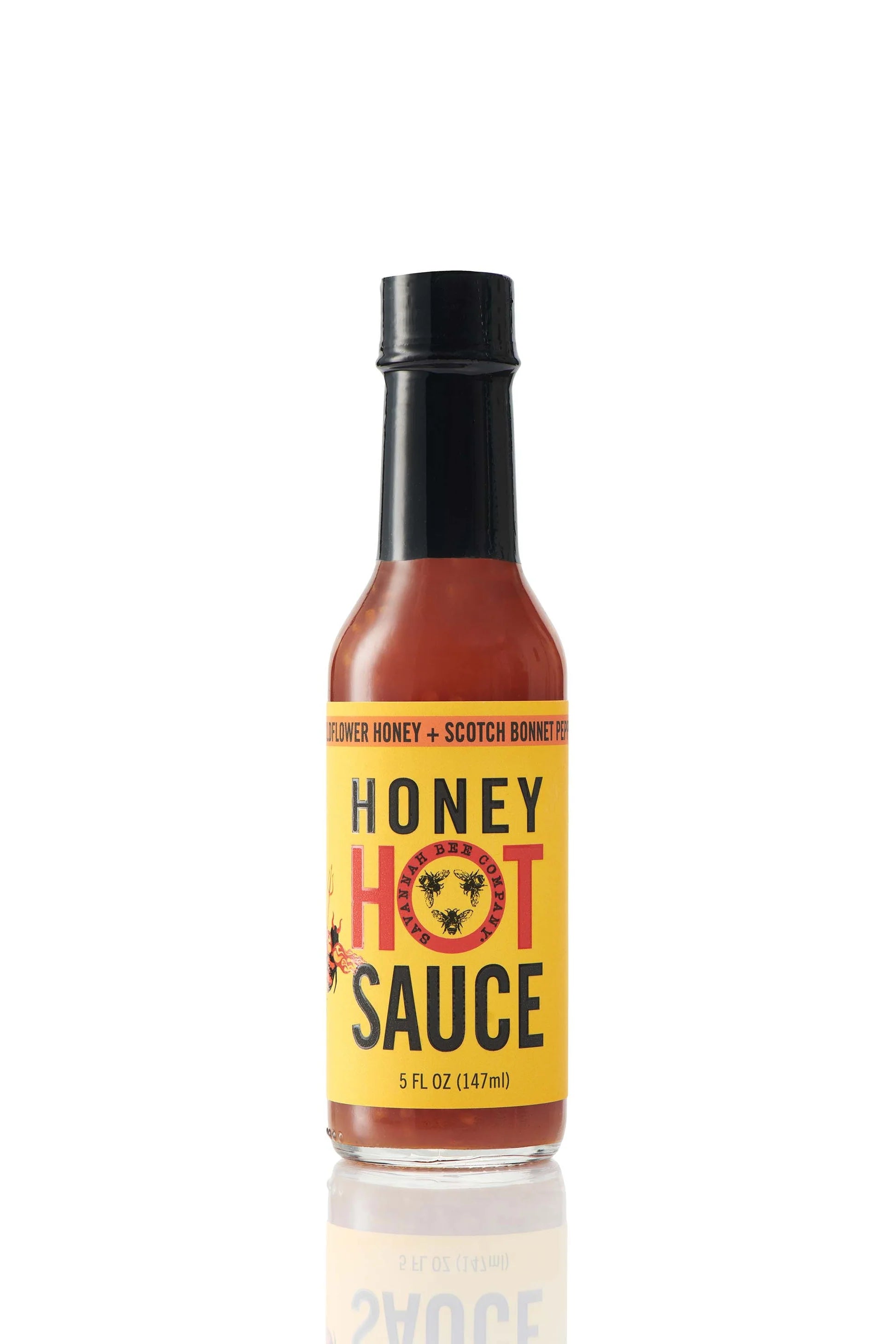 Spicy Honey Hot Sauce - Premium Natural Sweet & Spicy Blend - Perfect for Wings, Pizza, BBQ & Grilling