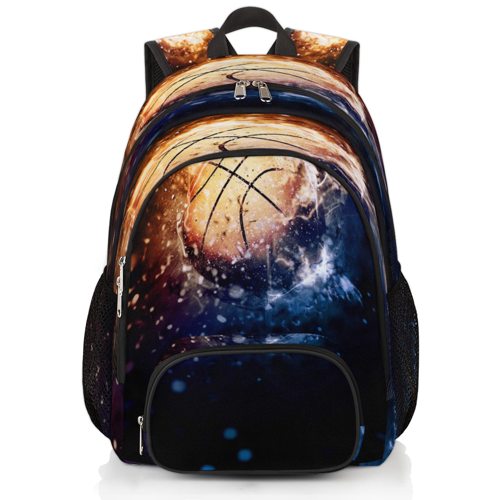 **Waterproof Basketball Backpack for Travel & School – Laptop Compartment, Multiple Pockets – Perfect for College, Gym & Daily Commute**