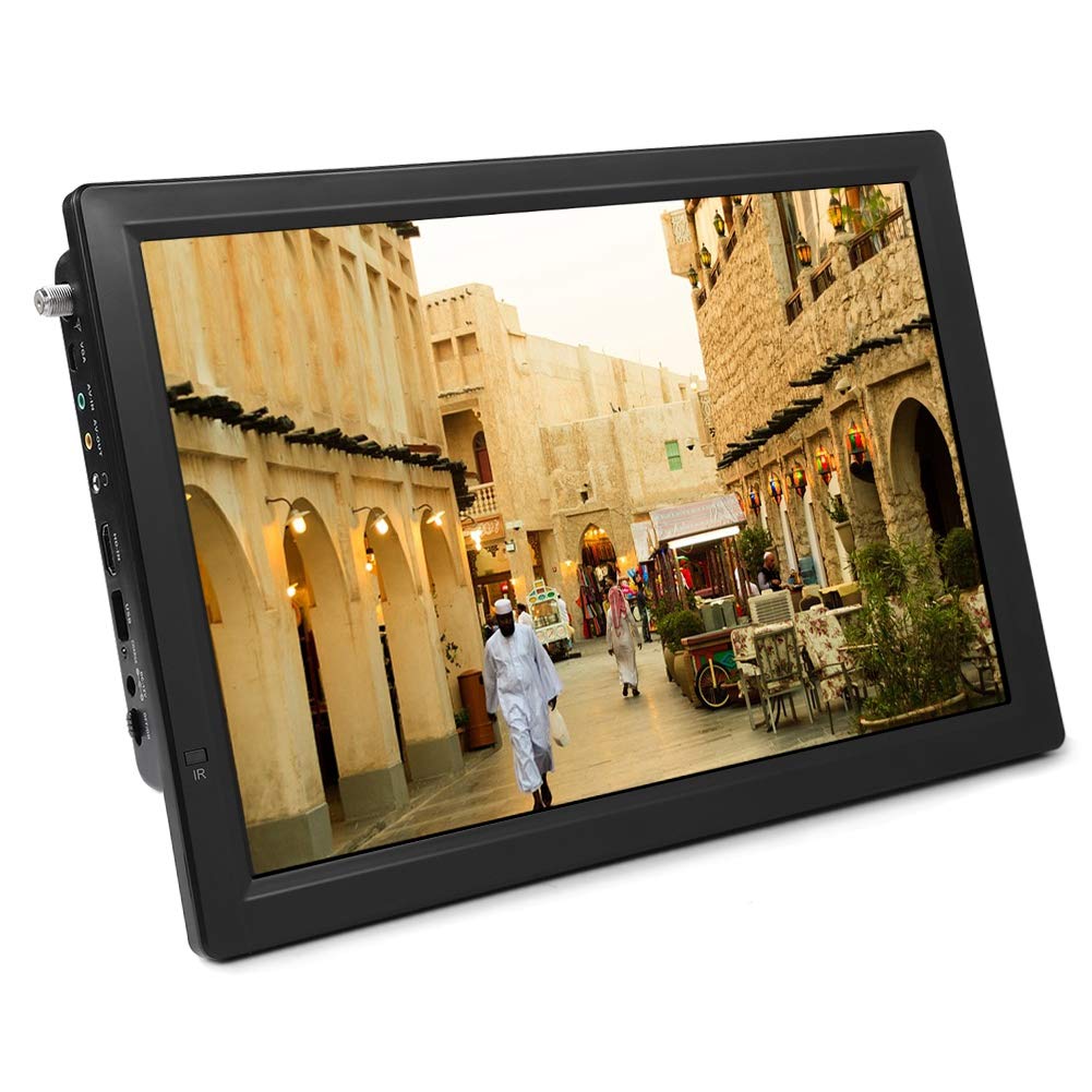14 Inch Mini HD Digital TV - Portable LCD Monitor for Home, Car, RV, and Office | Perfect for Travel, Camping, and Small Spaces