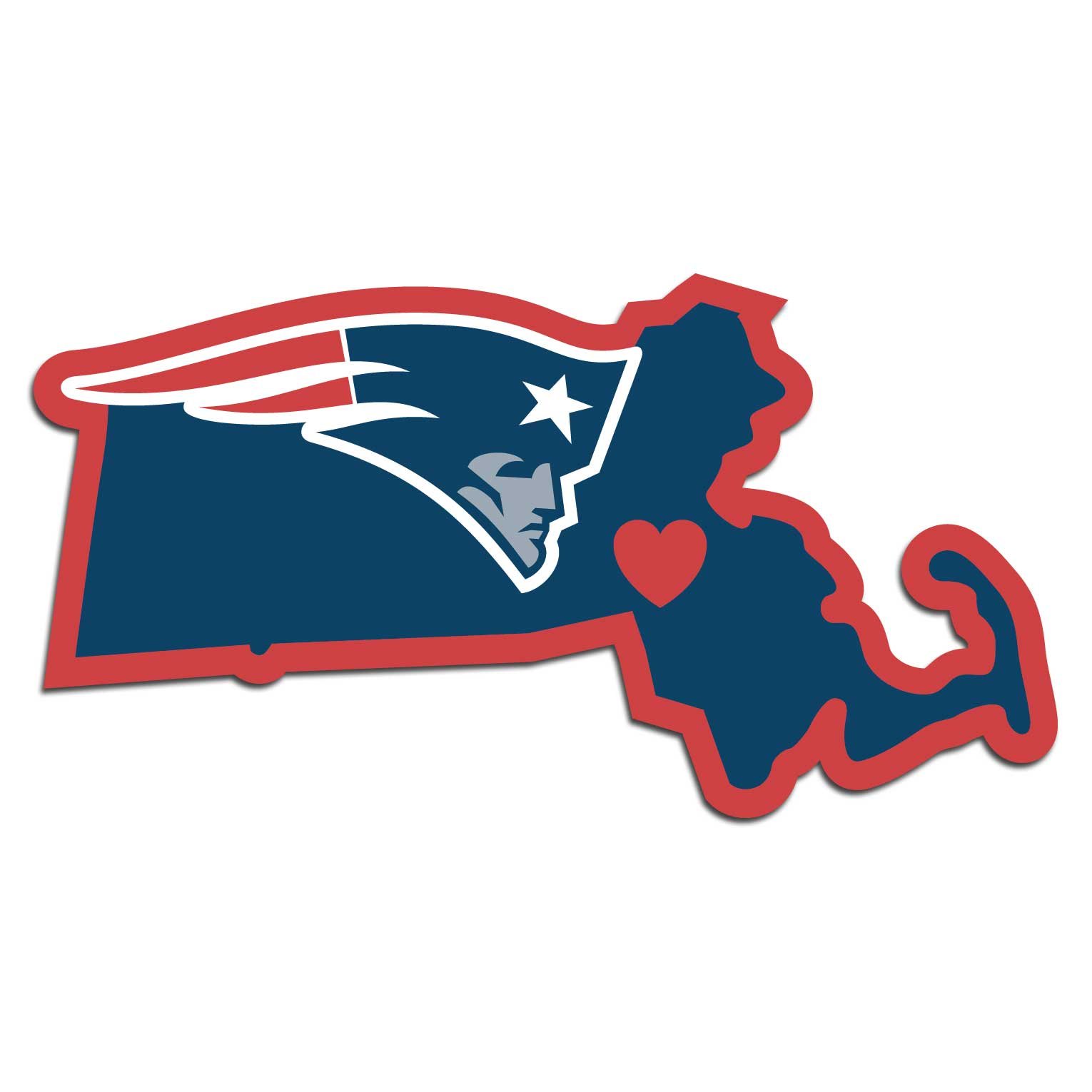 NFL Unisex Home State Decal - Premium Vinyl Sticker for Cars, Laptops & Windows - Show Team Pride Anywhere | Siskiyou